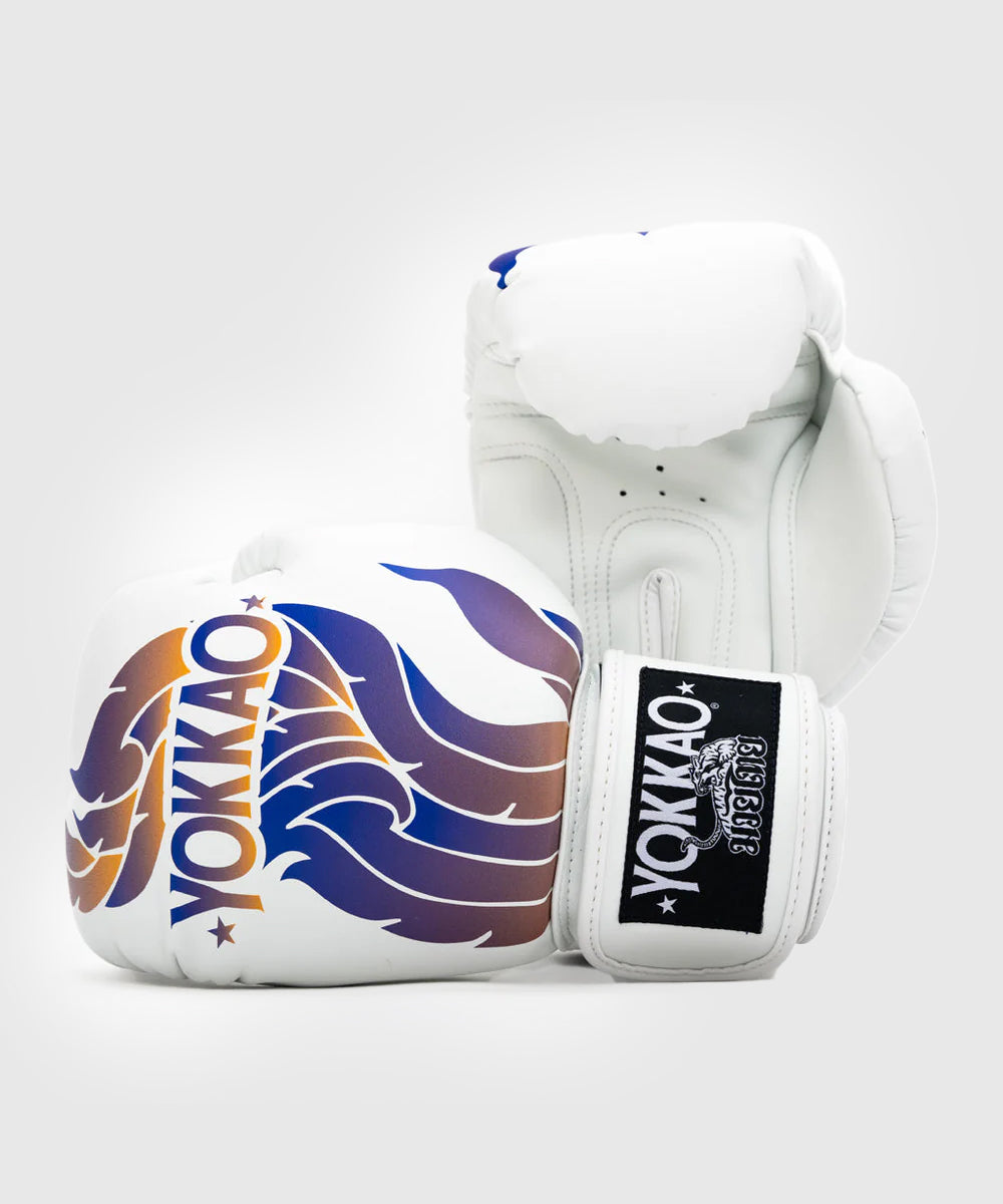 Yokkao The Flame Boxing Gloves - White