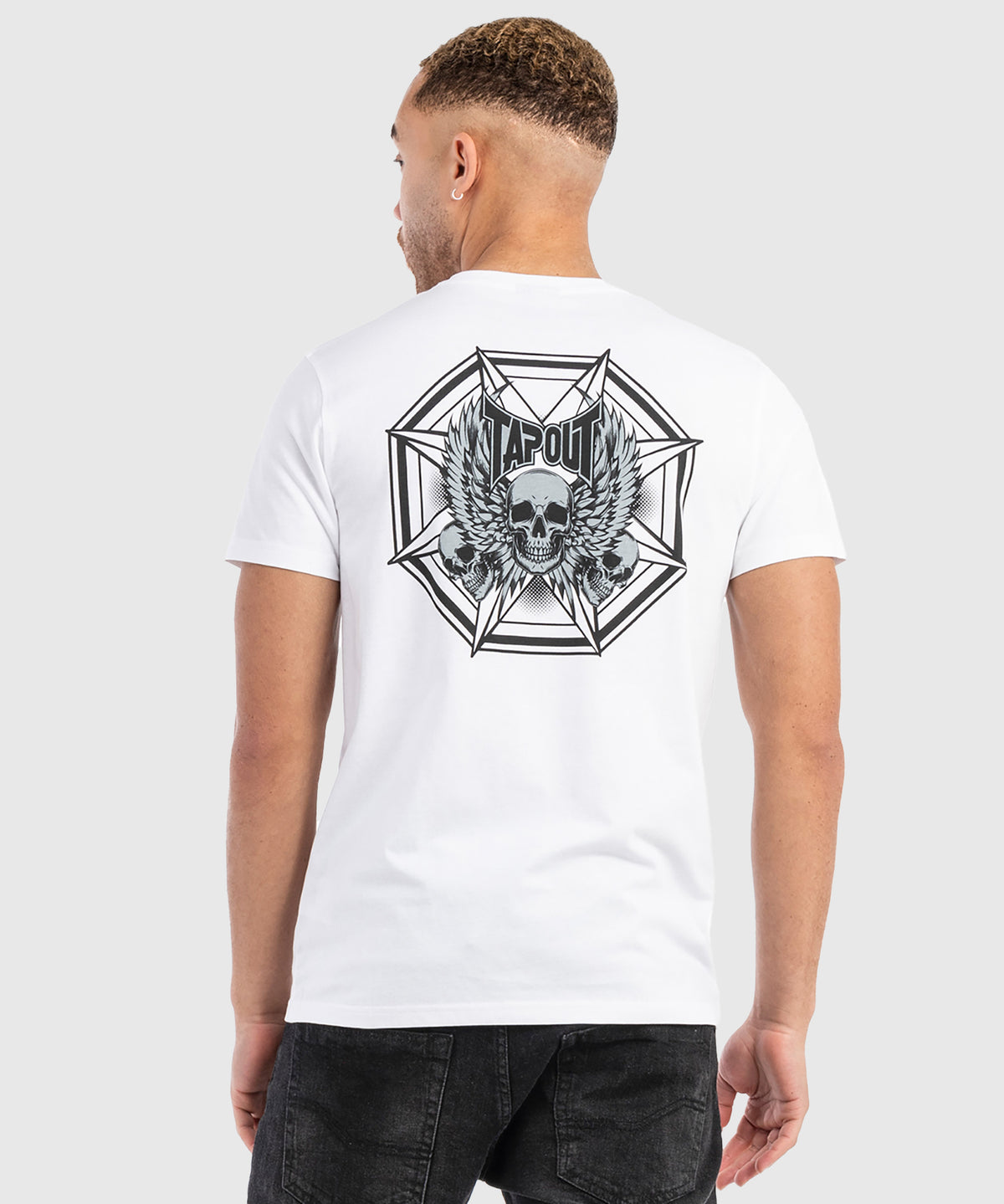 Tapout Octogon T-shirt - White/Black