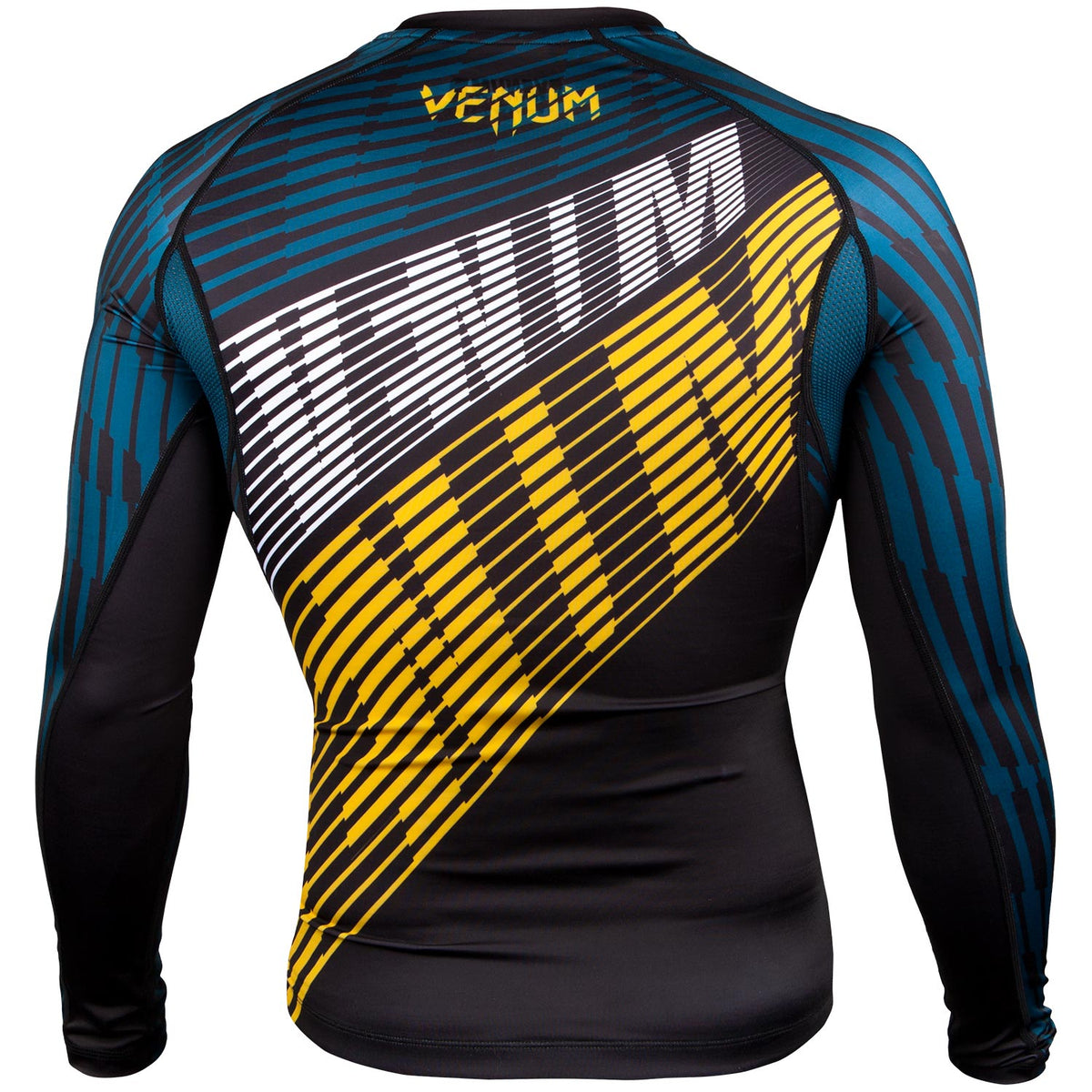 Rashguard Venum Plasma - Manches Longues - Noir/Jaune
