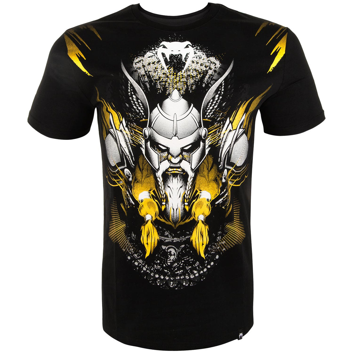 Camiseta Venum Viking 2.0 - Negro/Amarillo