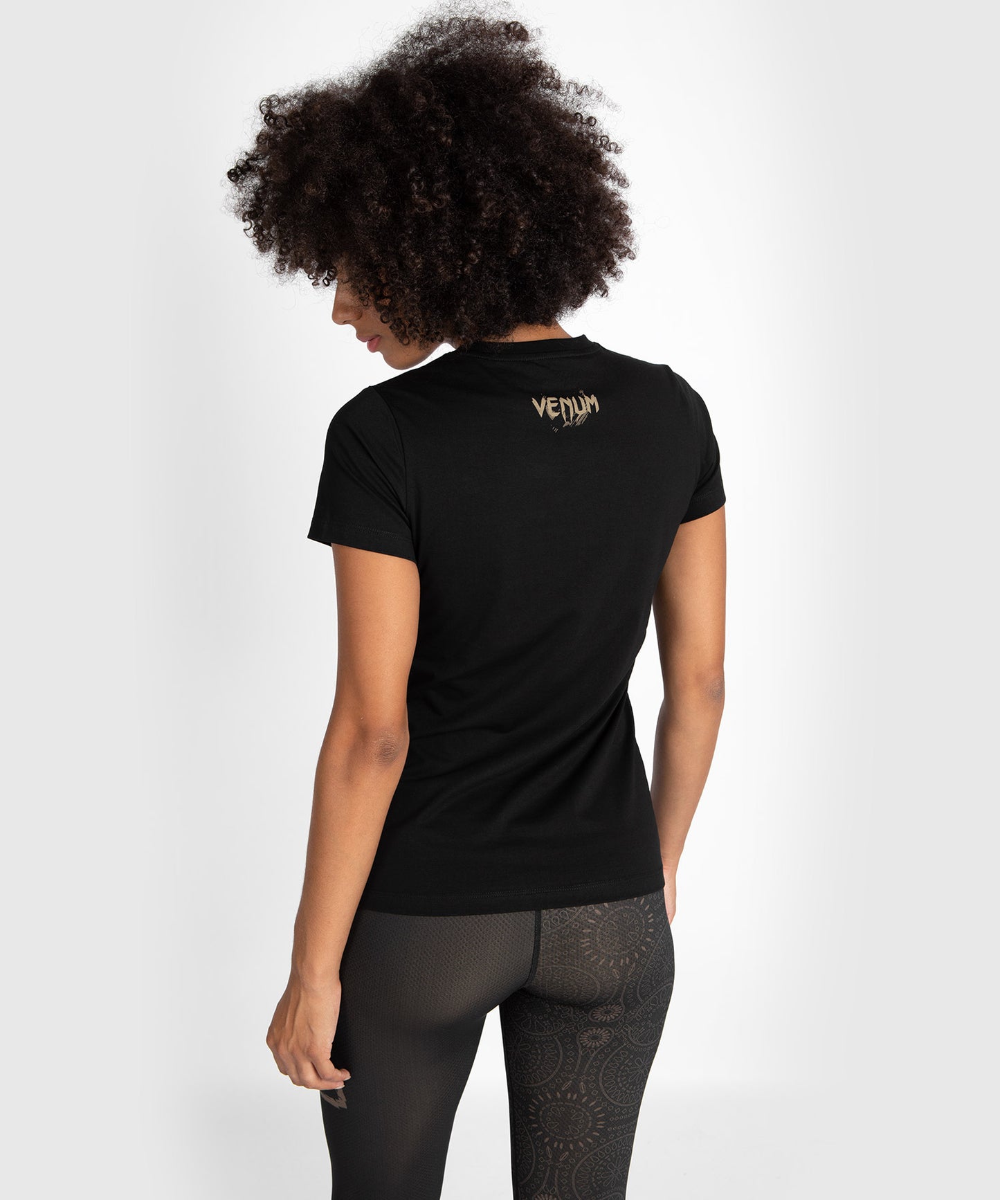 Camiseta de tirantes Venum Santa Muerte Dark Side para mujer - Negro/Marrón