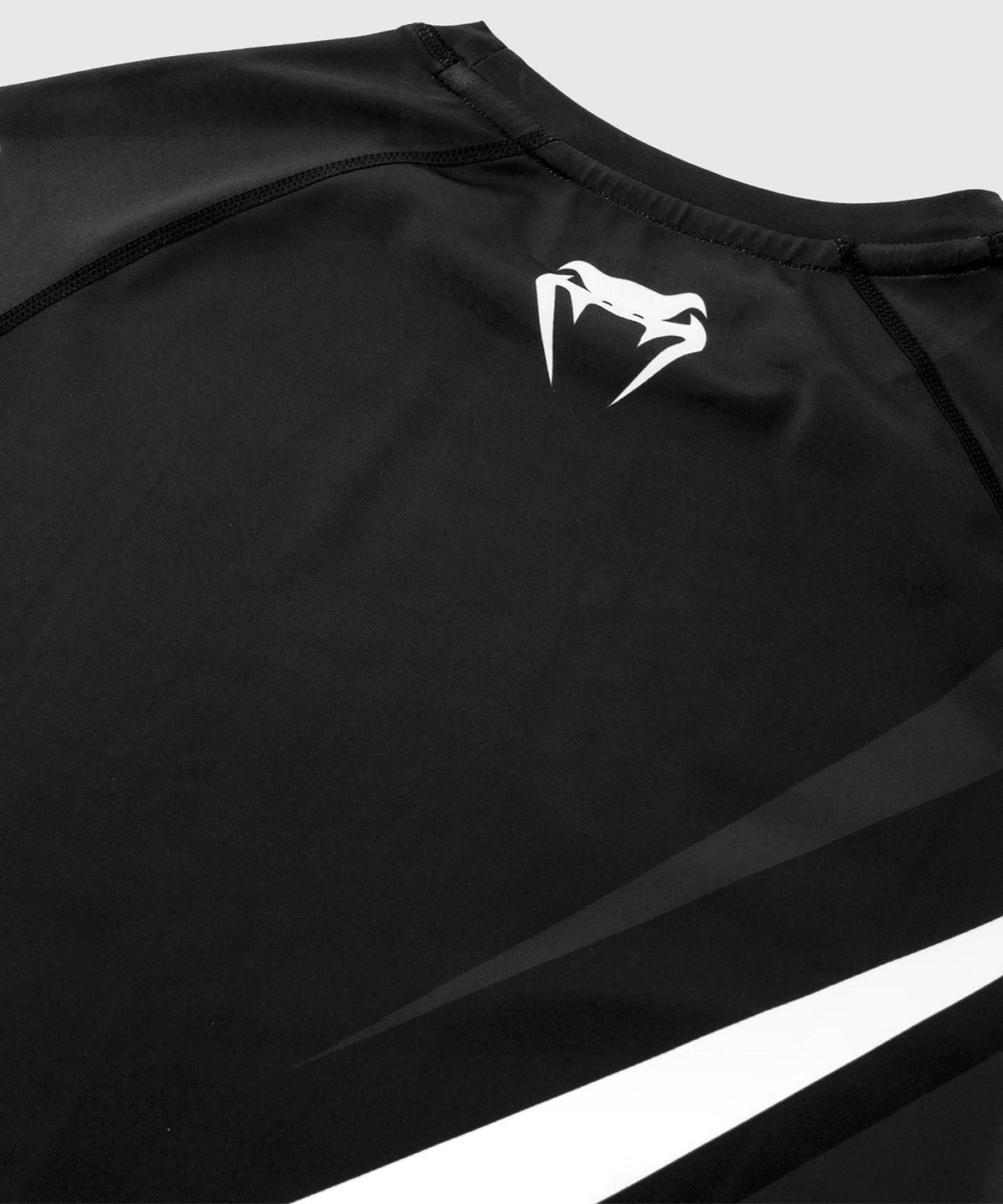 Venum Contender 4.0 Rashguard - Langarm - Schwarz/Grau-Weiß