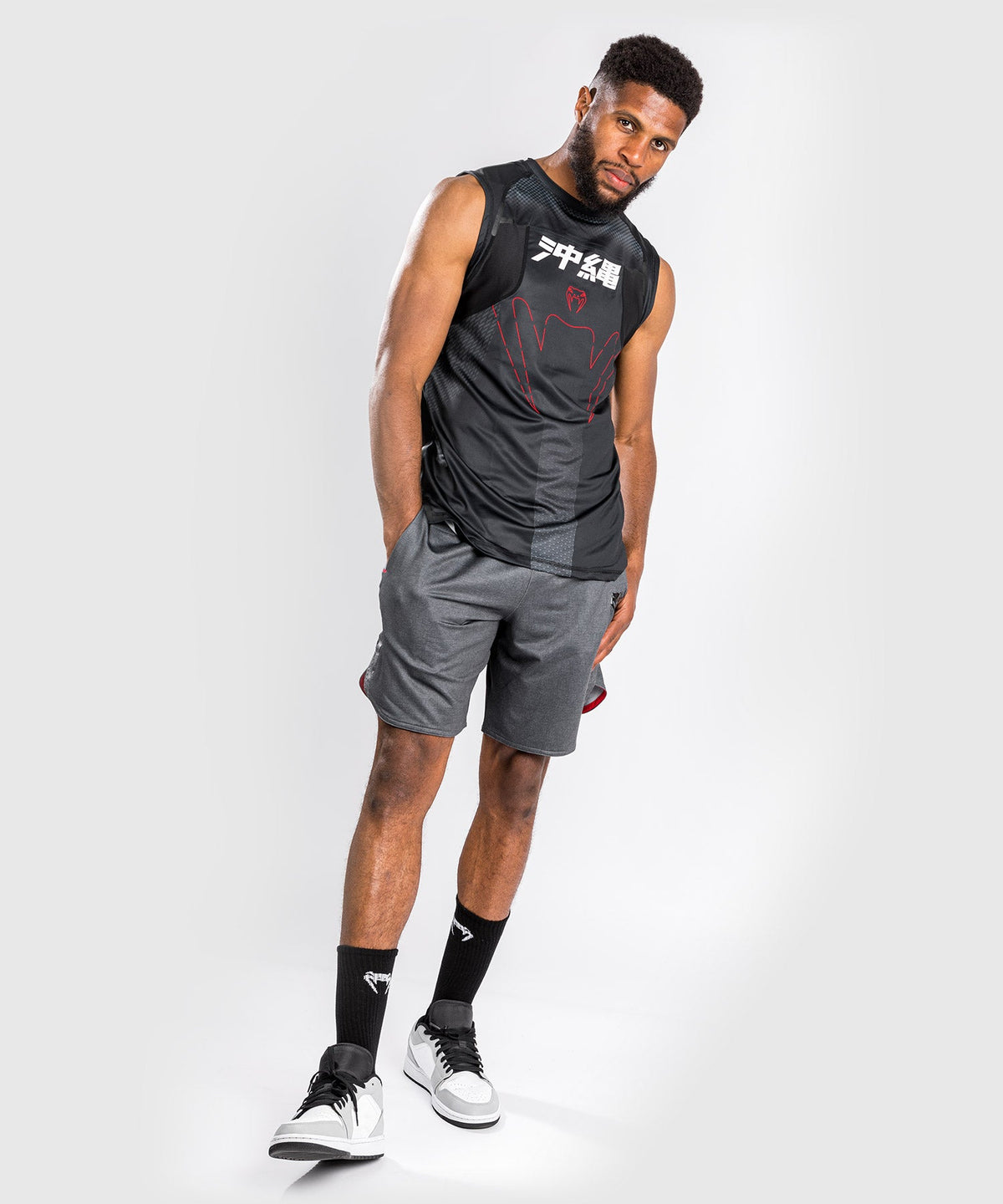 Débardeur Dry Tech Venum Okinawa 3.0 - Noir/Rouge