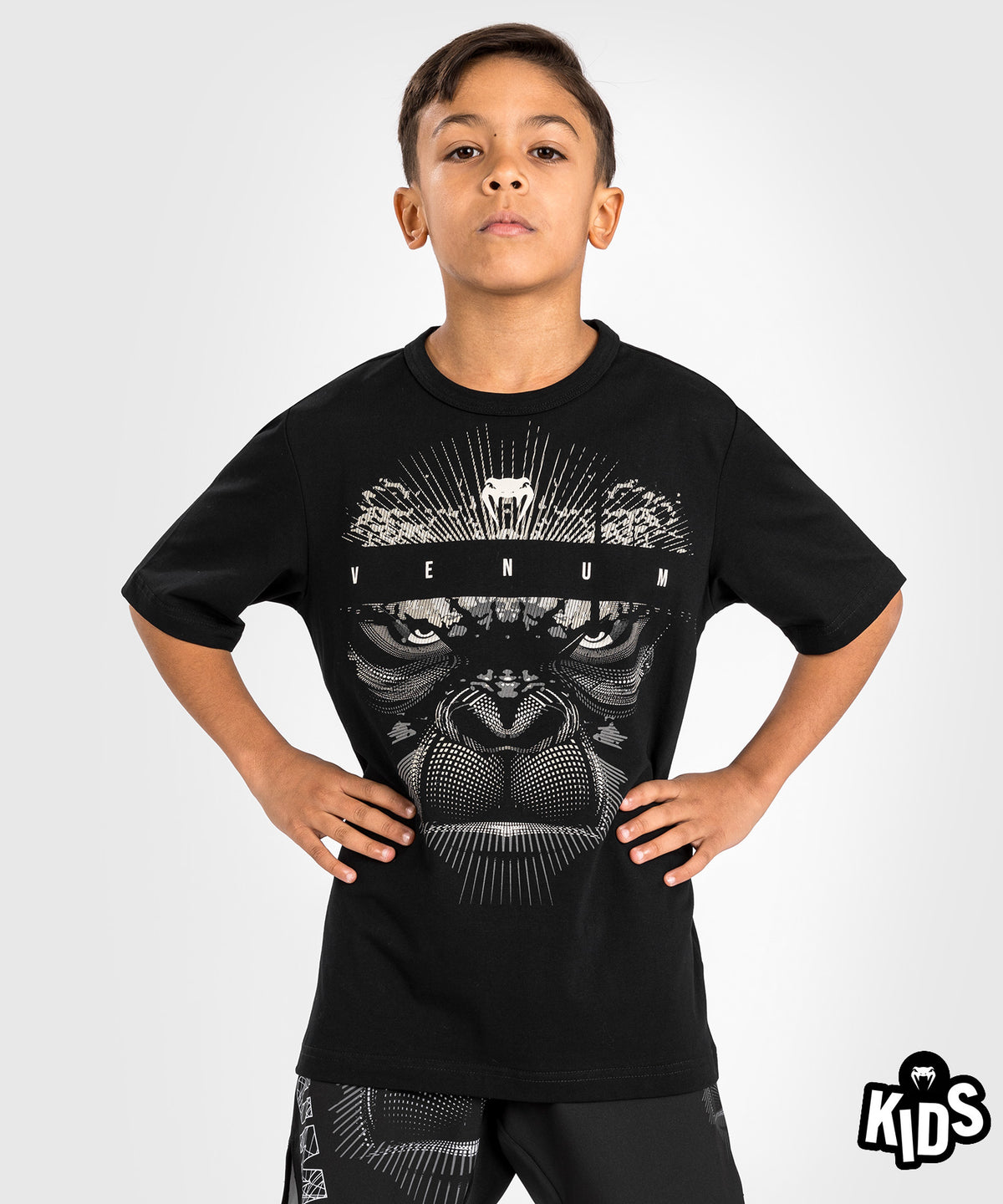 Venum Gorilla Jungle Maglietta per bambini - Nero/Bianco