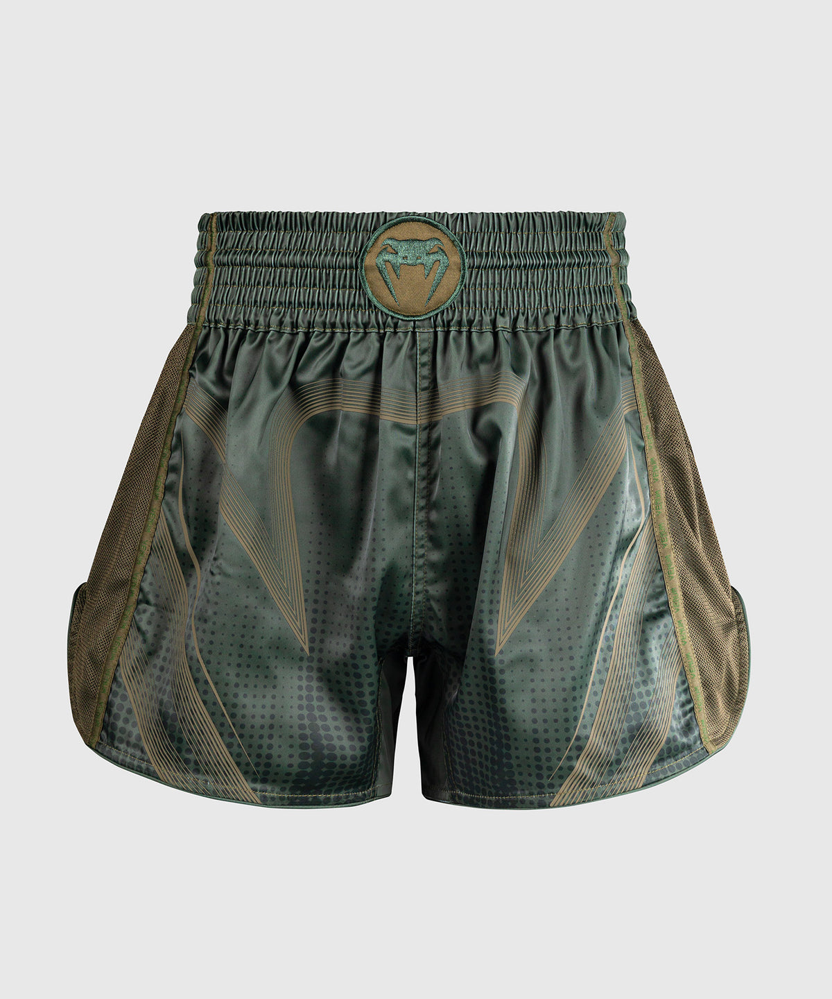 Venum Stealth Pantaloncini Muay Thaï – Kaki/Verde Scuro