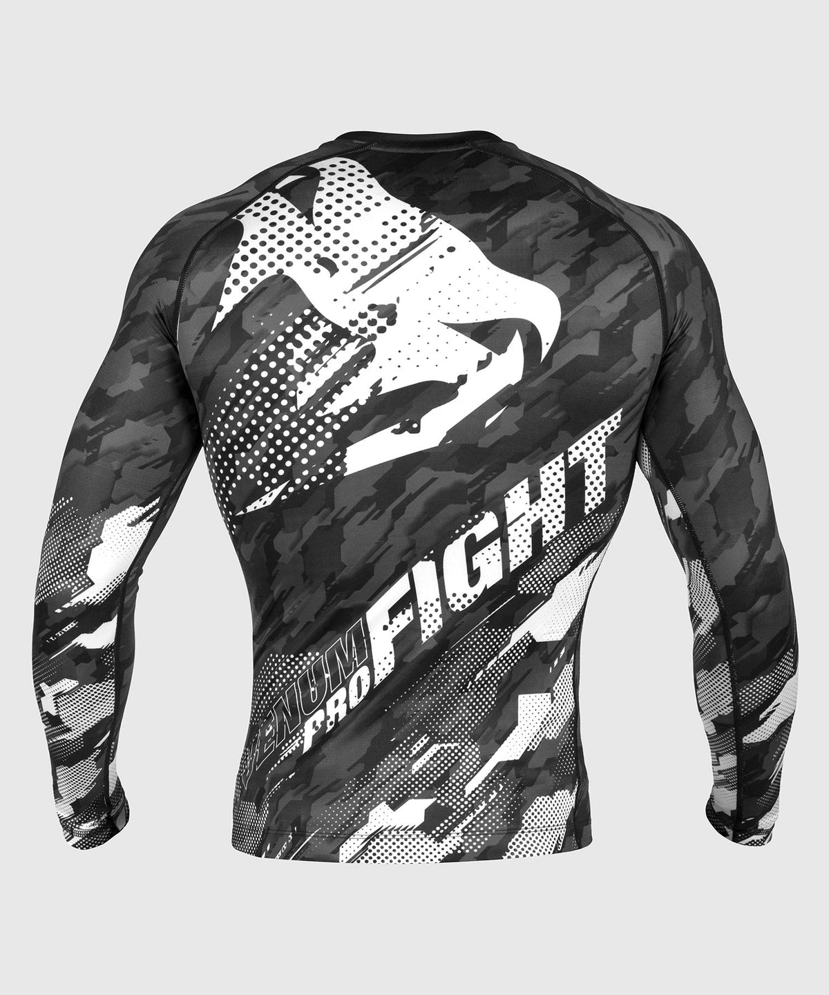 Rashguard Venum Tecmo - Manches longues - Gris