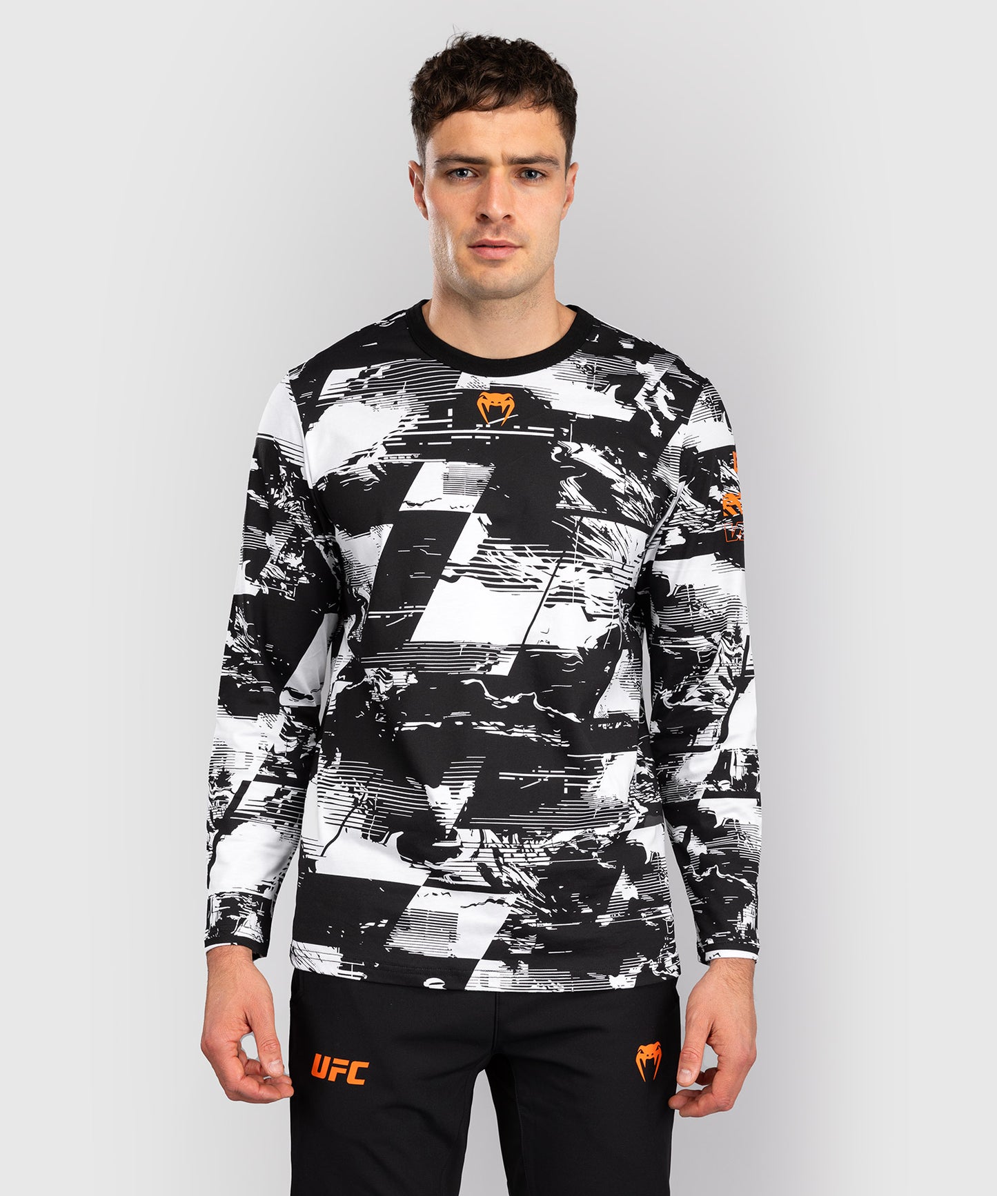 UFC Zenith by Venum Authentic Fight Week Camiseta de manga larga Hombre - Blanco