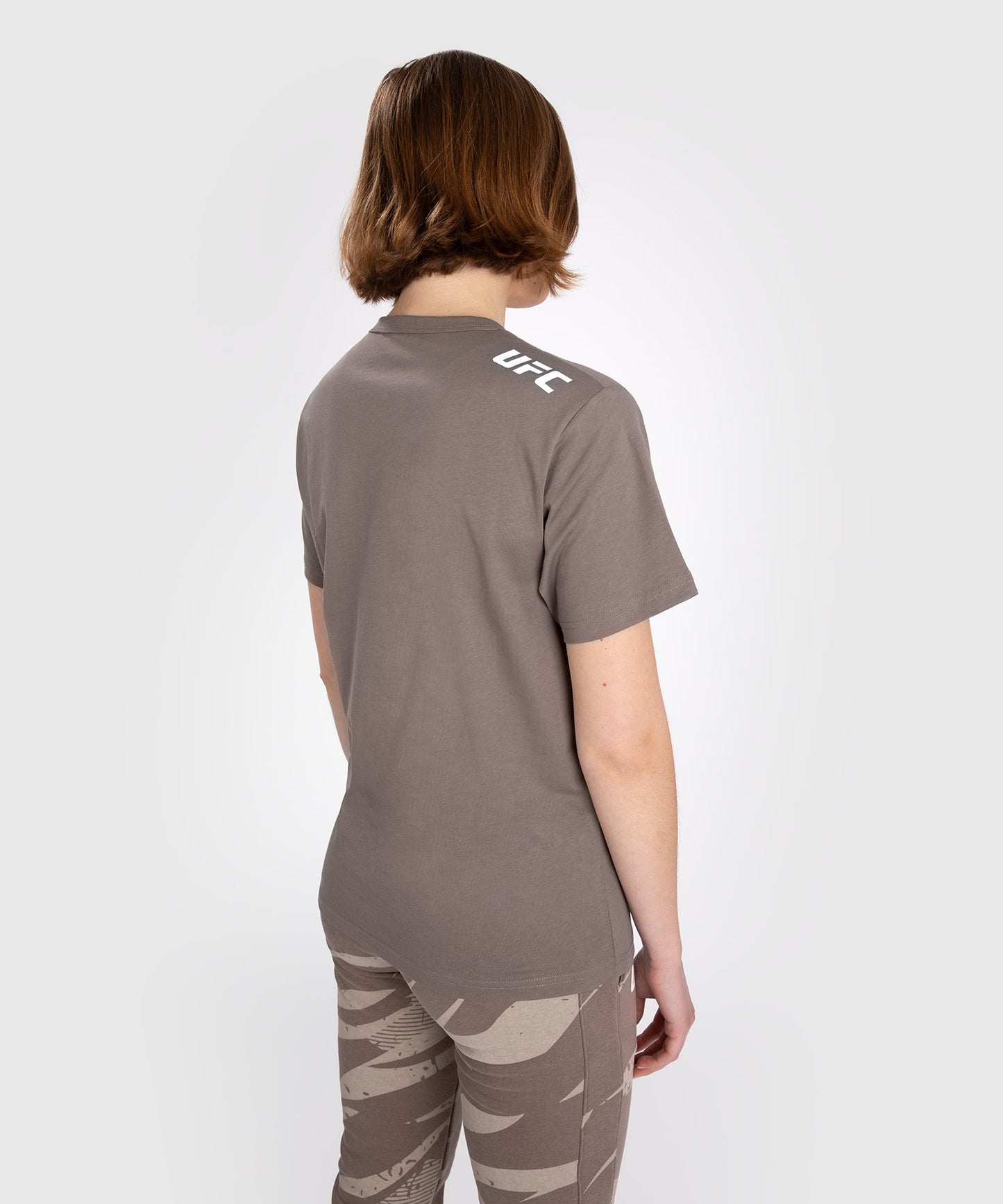 UFC Adrenaline by Venum Fight Week T-Shirt In Cotone A Manica Corta per Donna - Bronzo