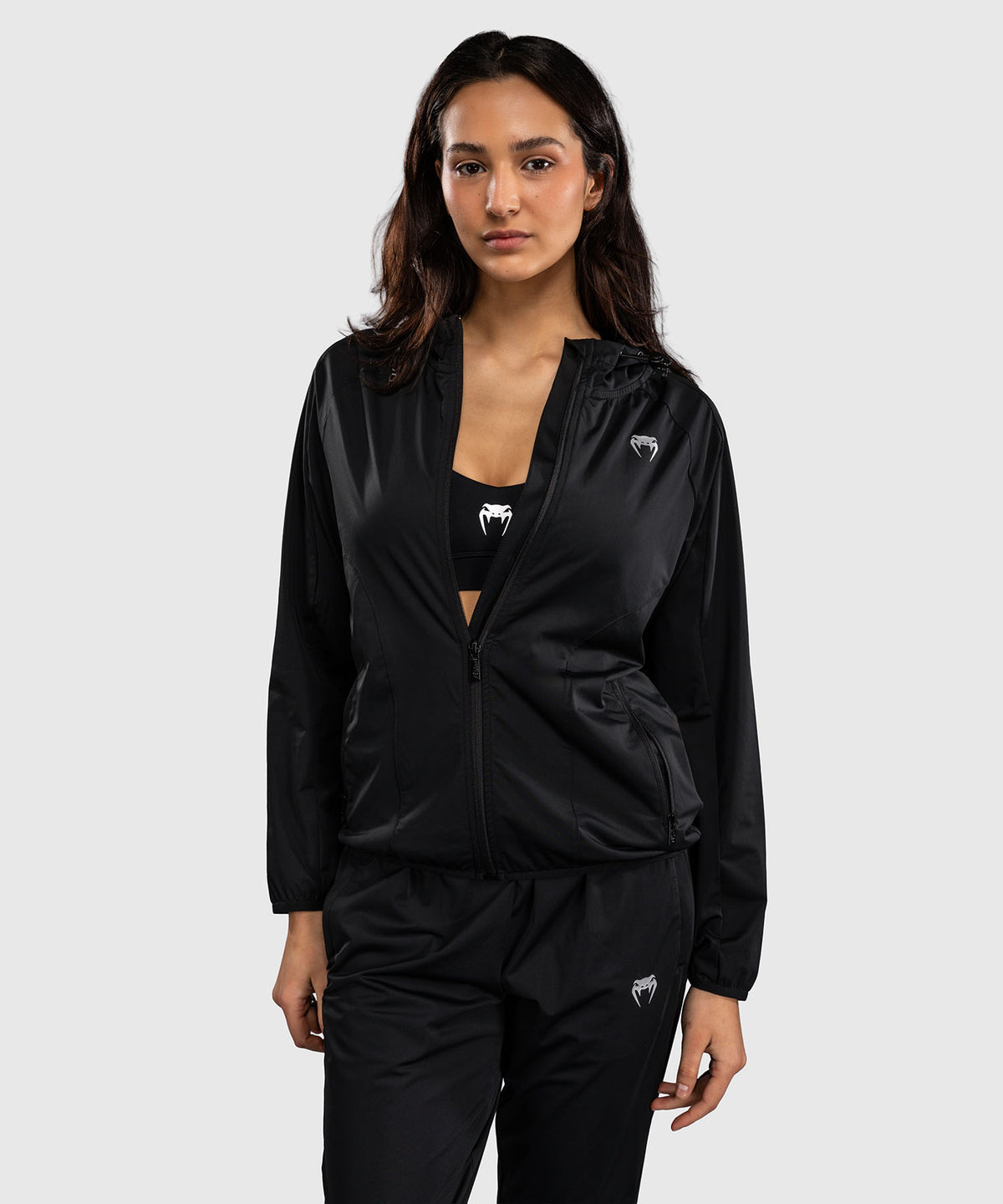 Venum Contender Aero Trainingsjacke für Damen – Schwarz