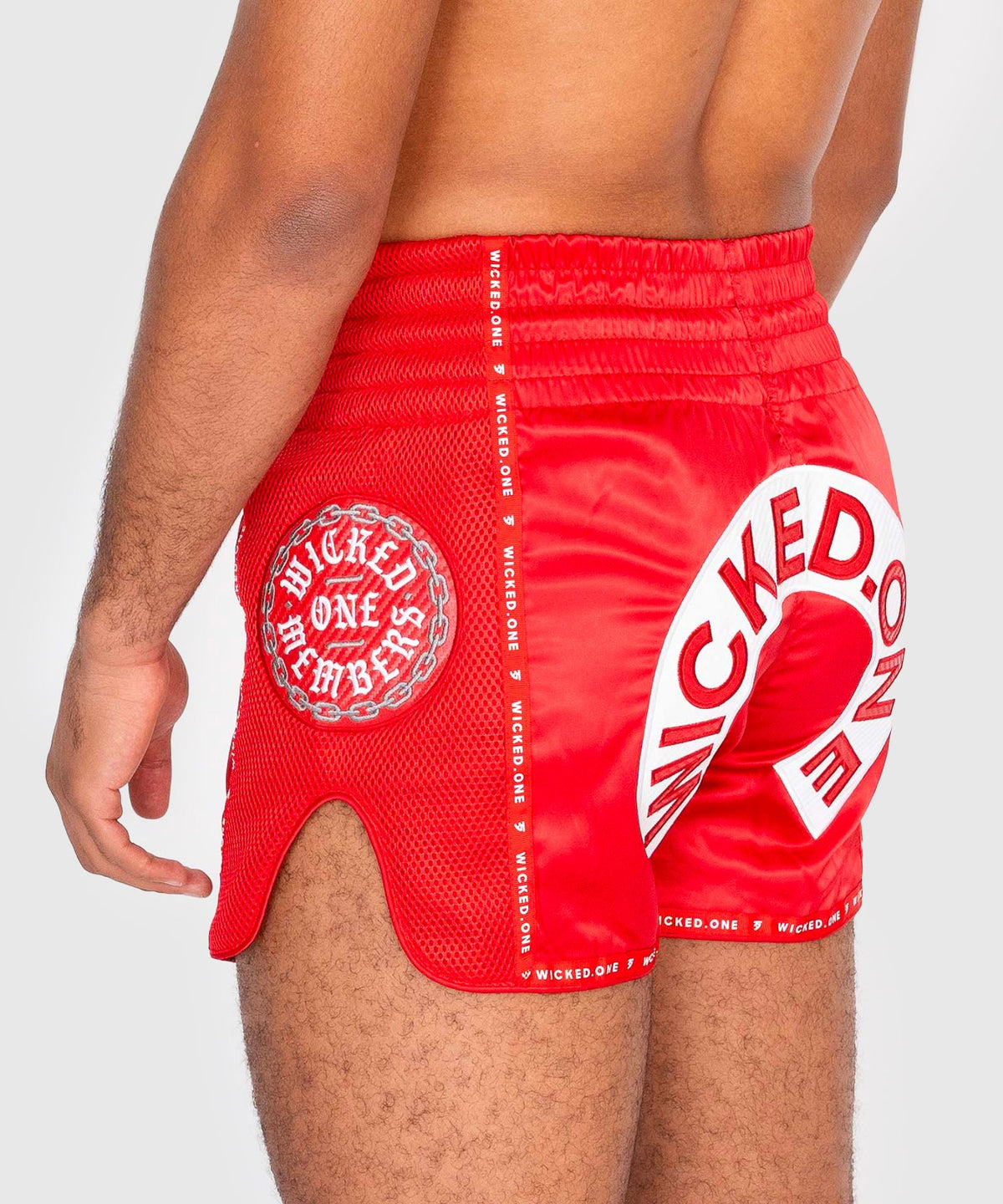Short De Muay Thai Wicked One Herd - Rouge