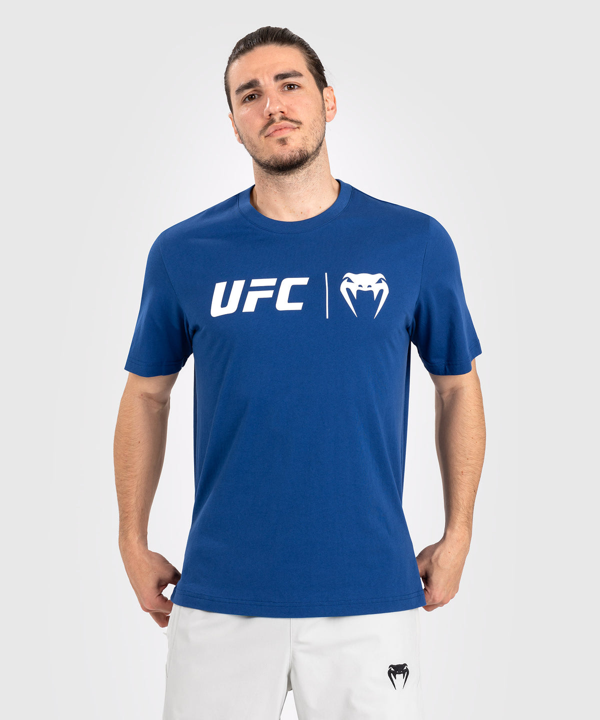 UFC Venum Classic Camiseta - Azul Marino/Blanco