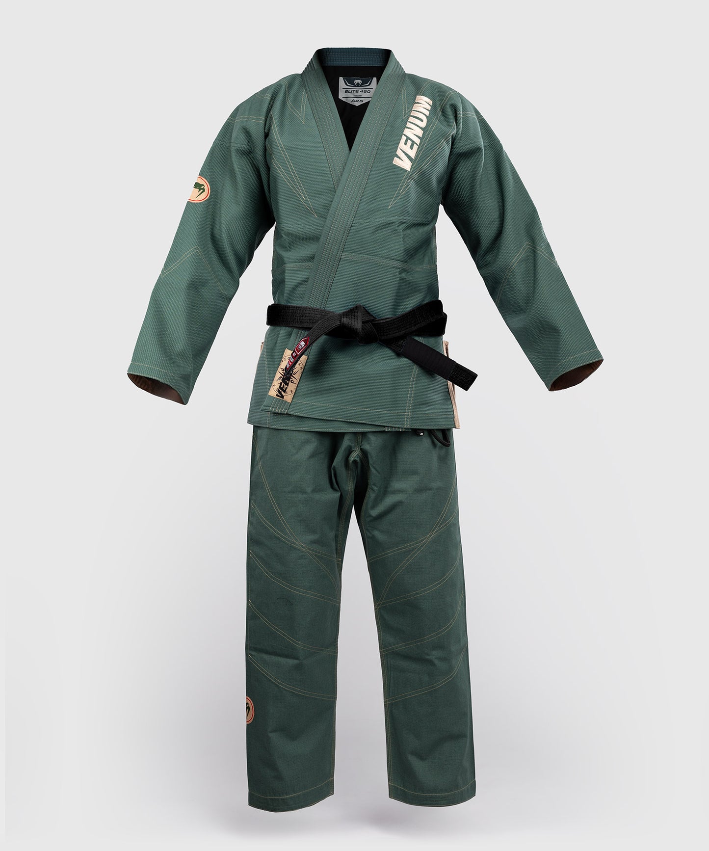 Venum Elite 5.0 Brazilian Jiu Jitsu Gi (450 gsm) - Forest Green