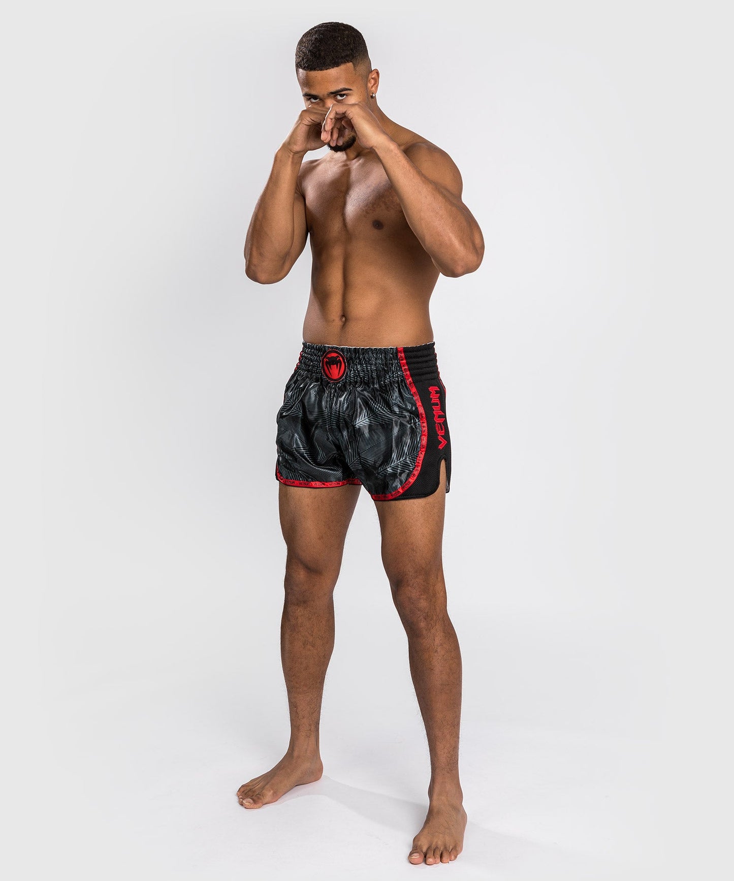 Short de Muay Thai Venum Phantom - Noir/Rouge