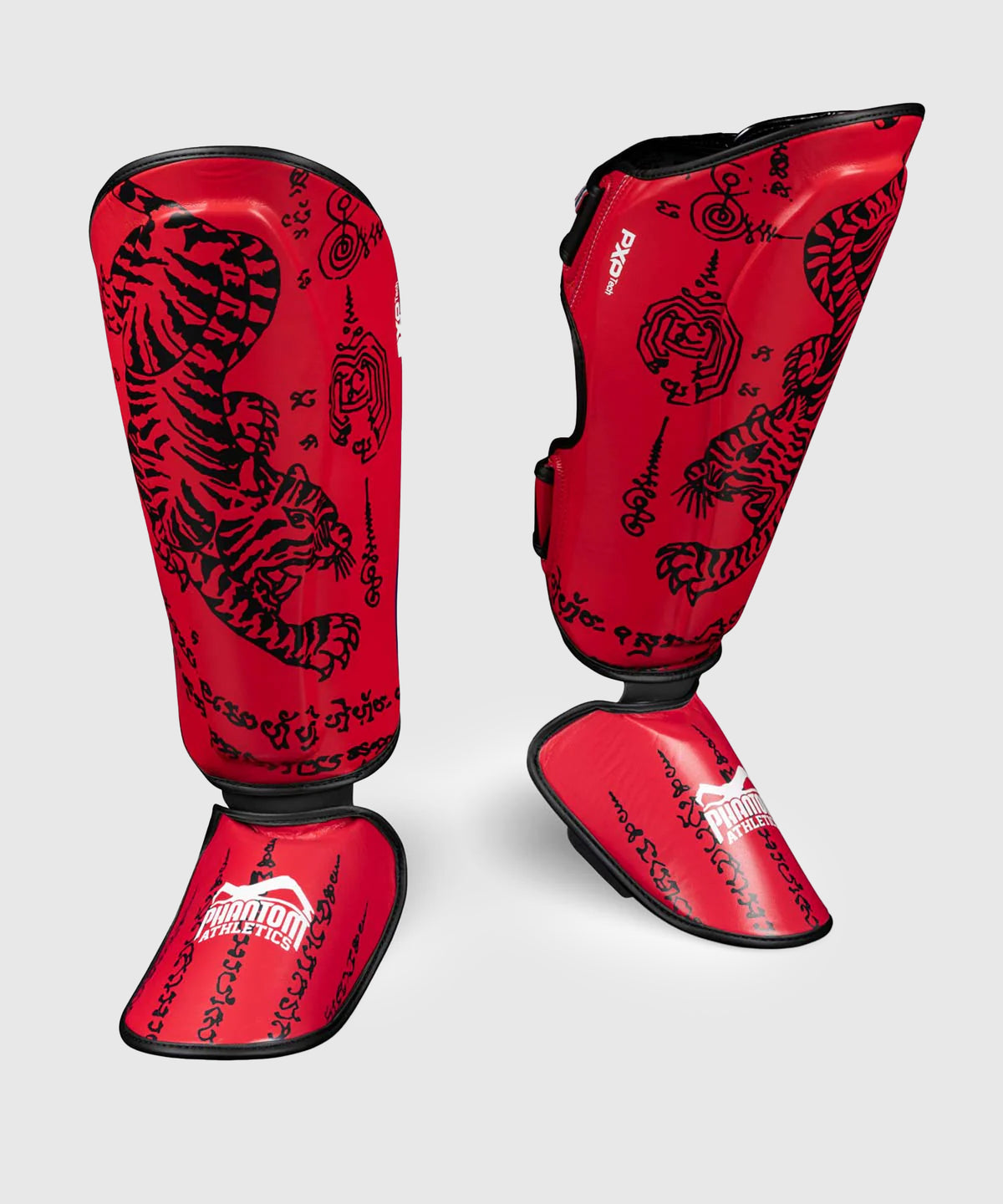 Phantom Athletics Muay Thai Schienbeinschoner - Rot