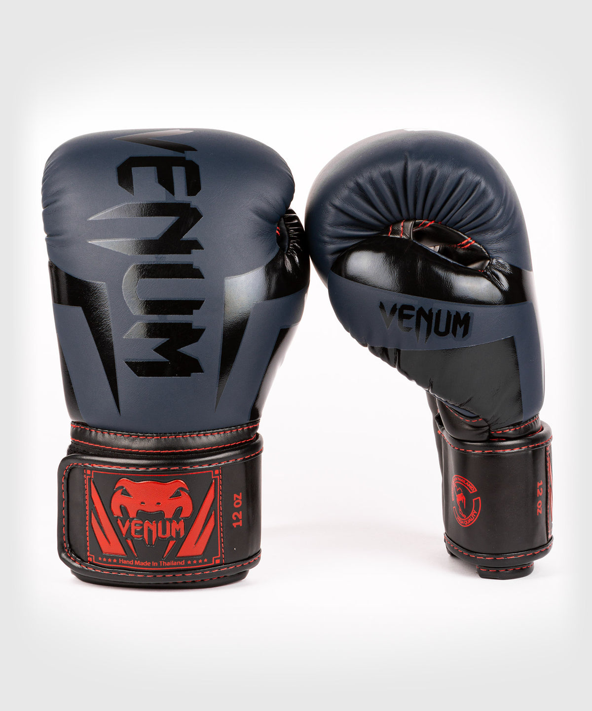 Venum Elite Boxhandschuhe - MarineBlauw/Schwarz-Rot