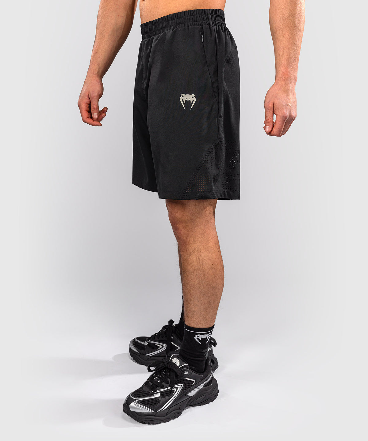 Venum Lazer Training Shorts - Black/Grey