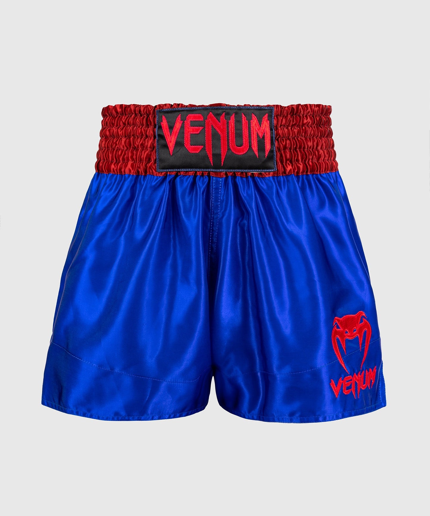 Venum Classic Pantalones Cortos de Muay Thai - Azul Marino/Rojo