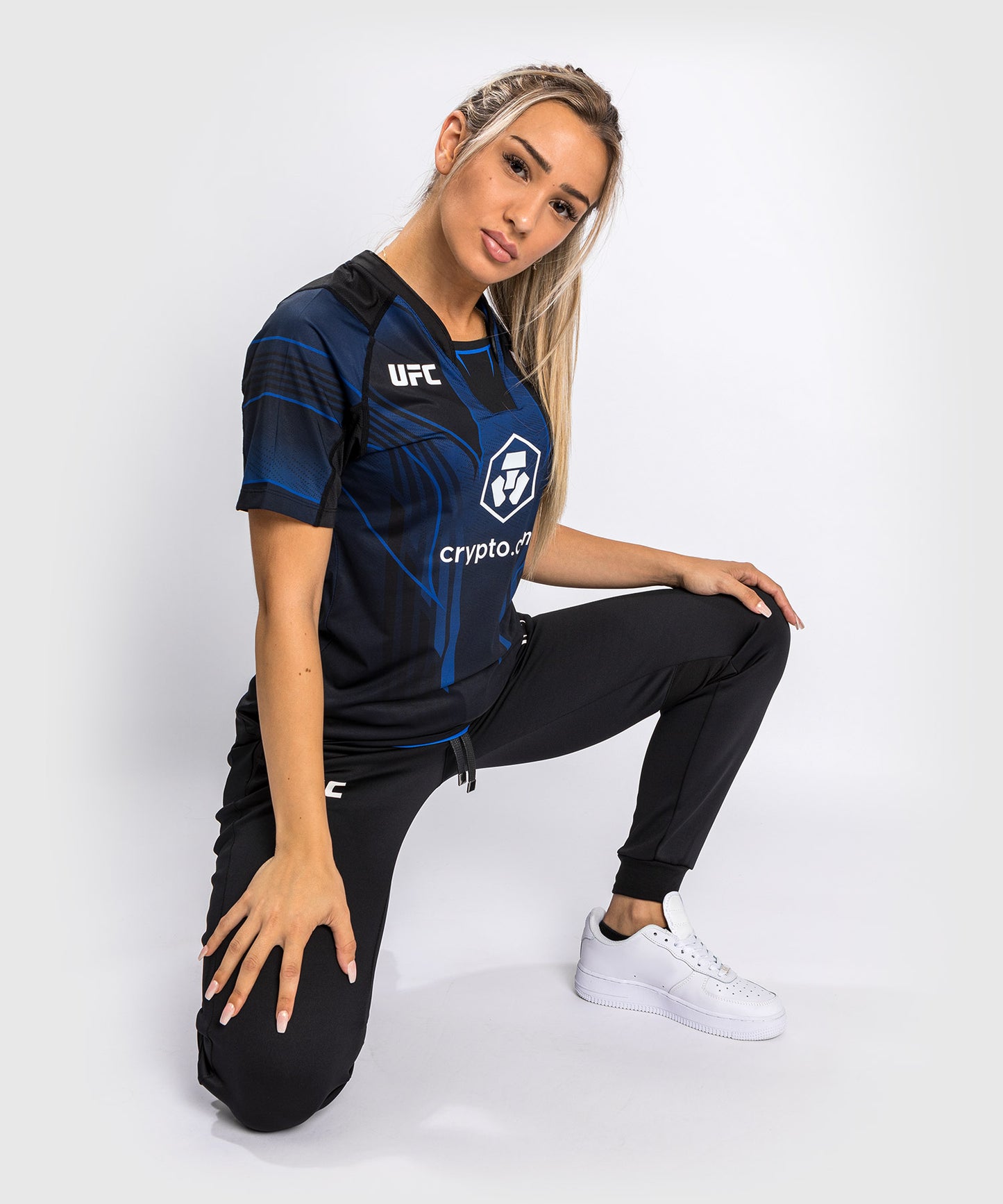 UFC Venum Authentic Fight Night 2.0 Walkout-Trikot für Frauen – Midnight Edition