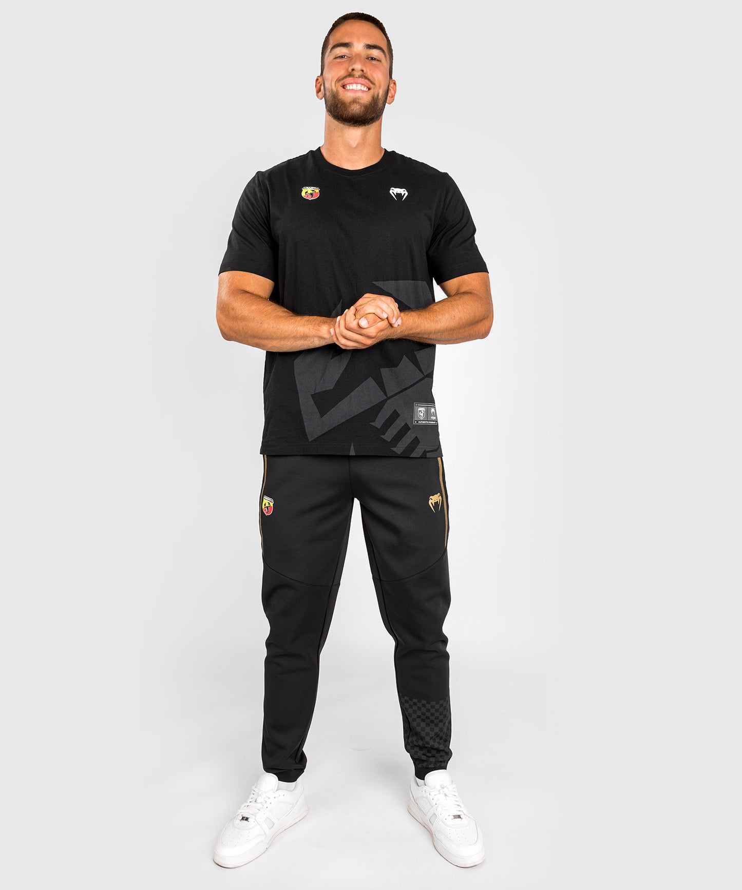 Venum Abarth #1 T-Shirt - Schwarz/Gold