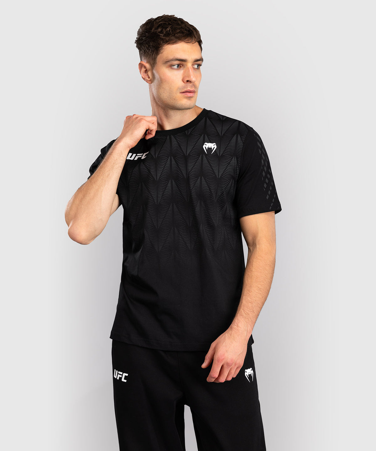 Men's UFC Zenith by Venum Replica Black T-Shirt