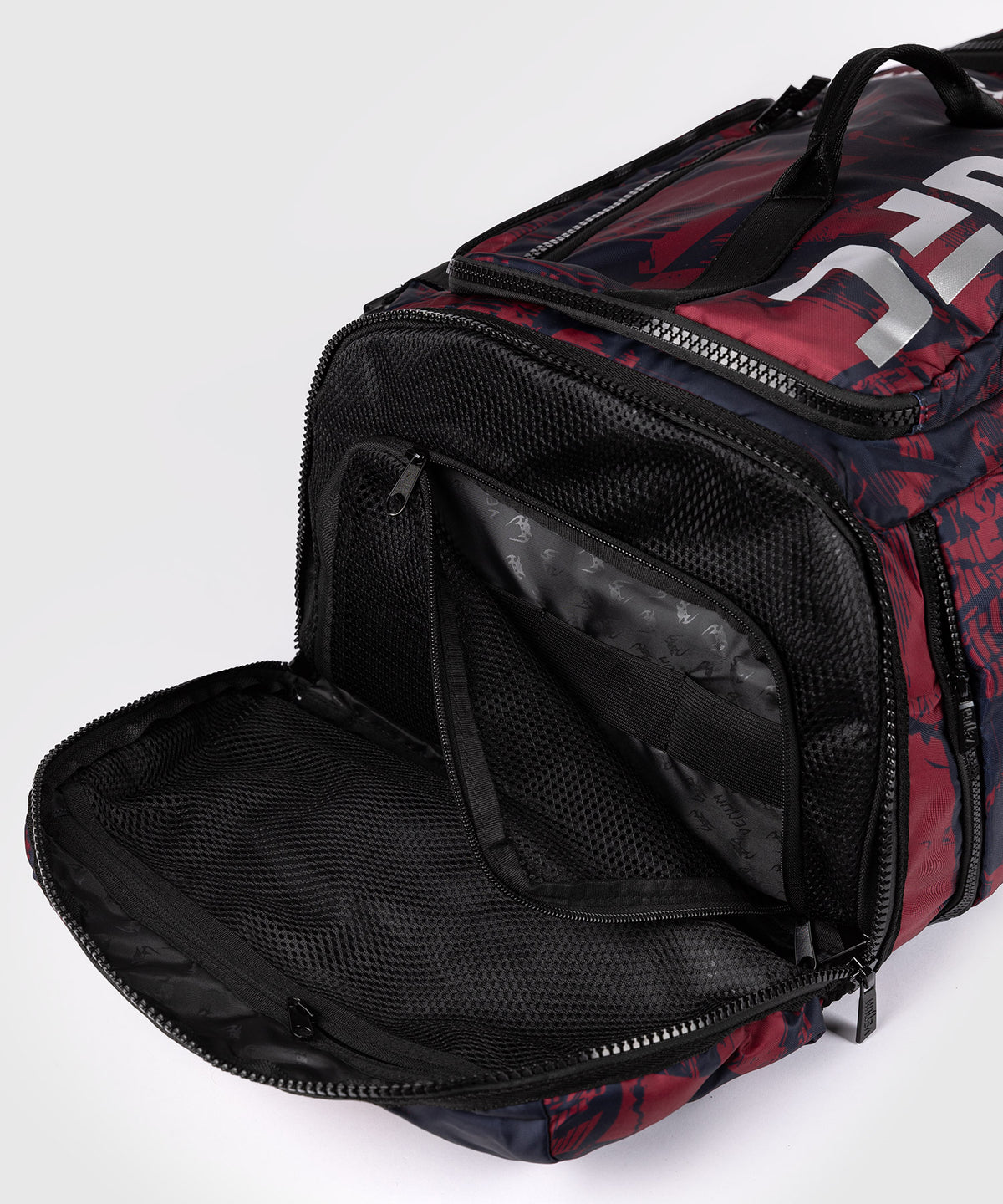 Unisex UFC Zenith by Venum Burgundy Authentic Fight Week Gear Bag (48L)