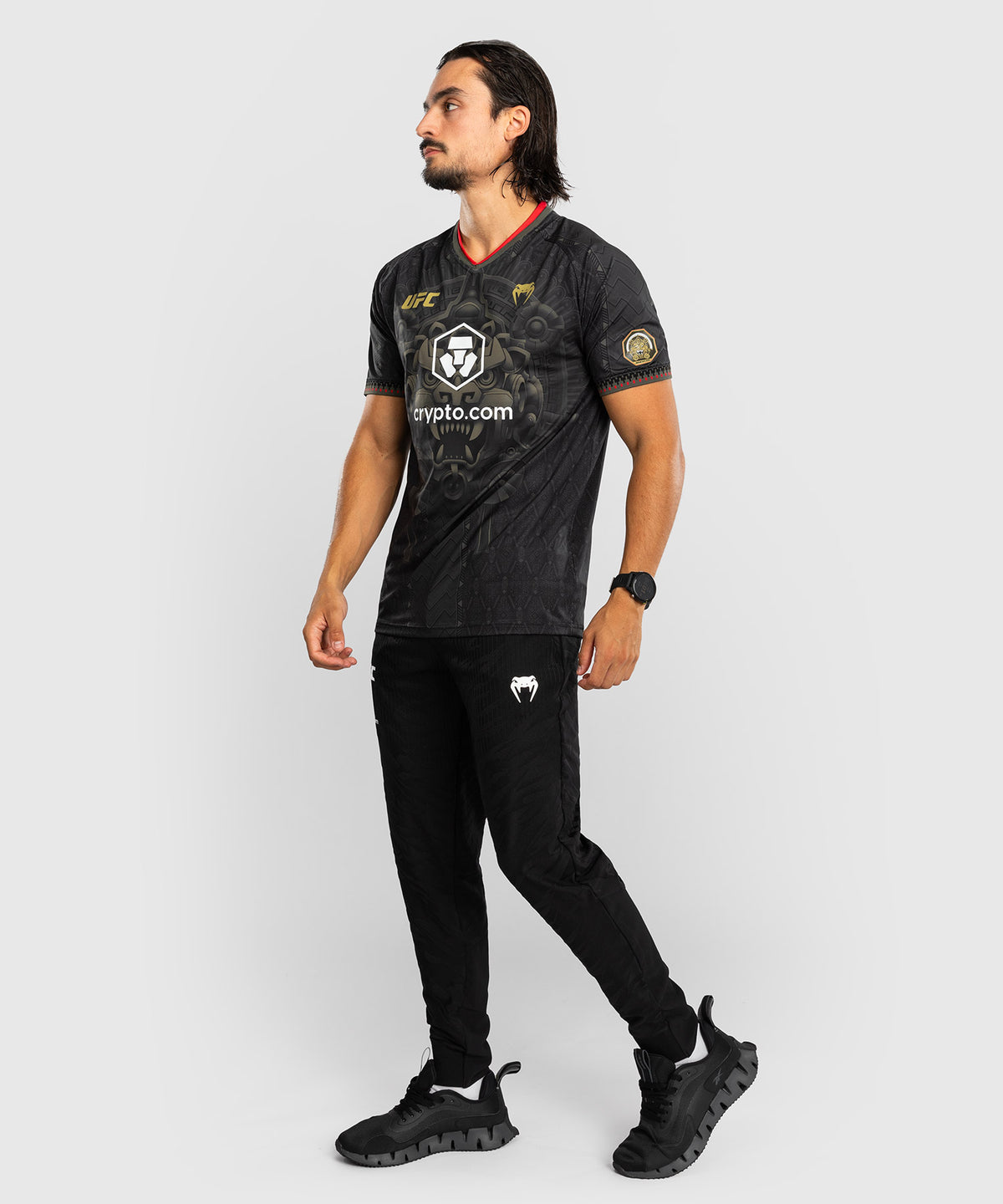 Men’s Noche UFC 2.0 by Venum Black Authentic Fight Night Walkout Jersey