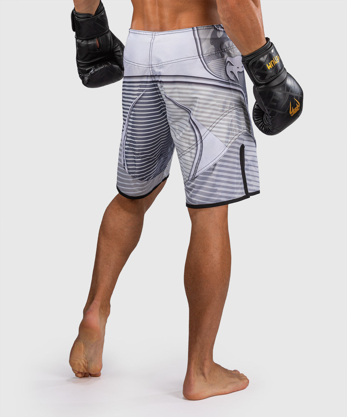 Short de Combat Venum Camo Hero - Blanc/Gris Clair
