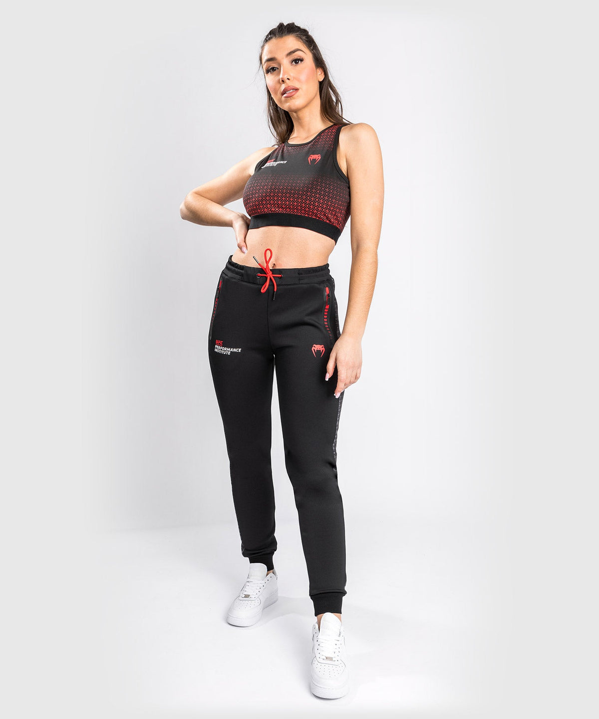 Venum Performance Institute UFC Jogging Pants - Women's - Black/Red