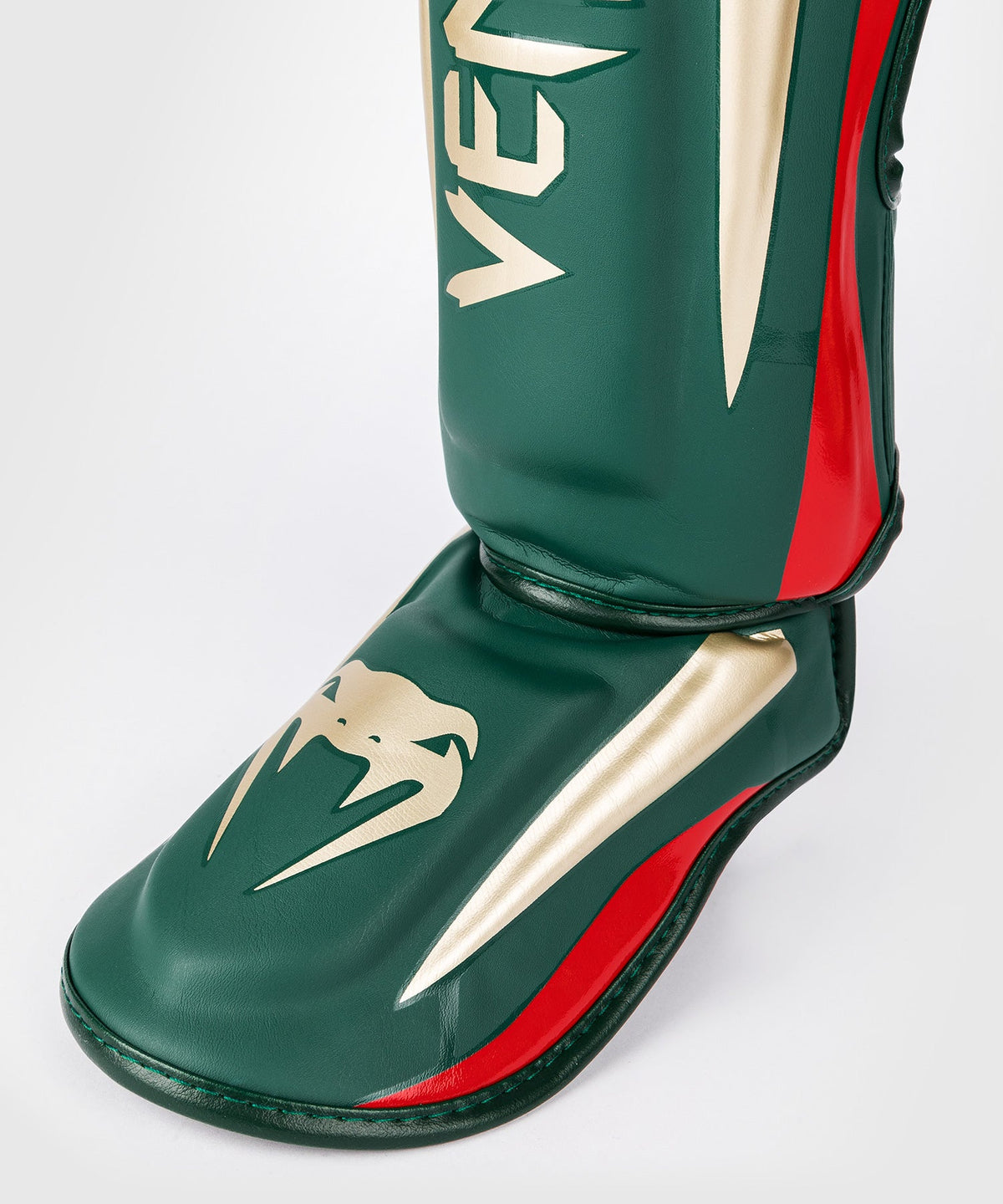 Venum Elite Protectores de Espinilla - Verde - Edición especial