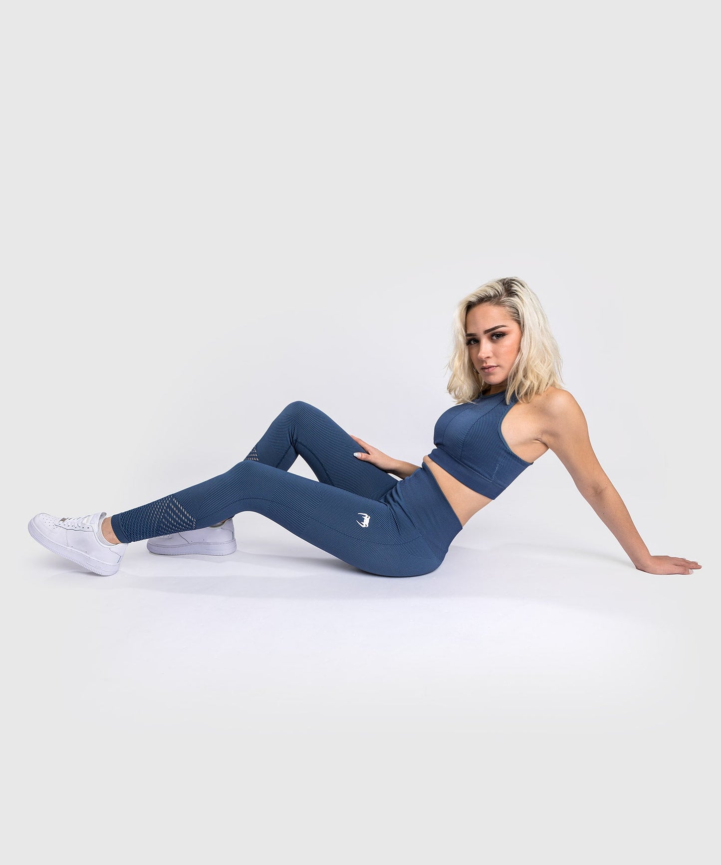 Venum Sparring Seamless Leggings 7/8 - Duck Blue