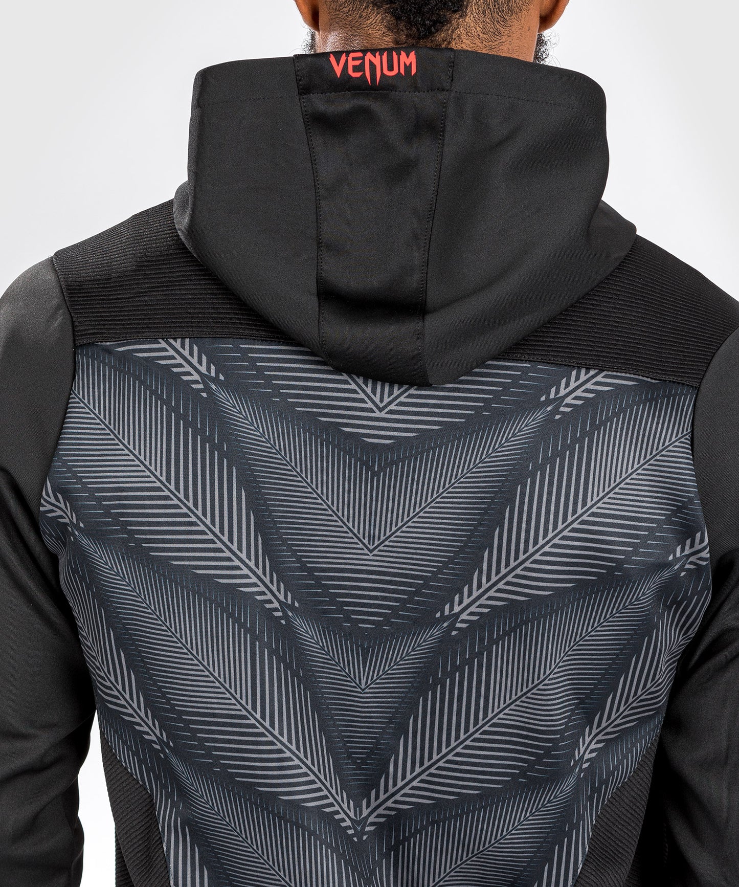 Felpa con cappuccio Venum Phantom - Nero/Rosso