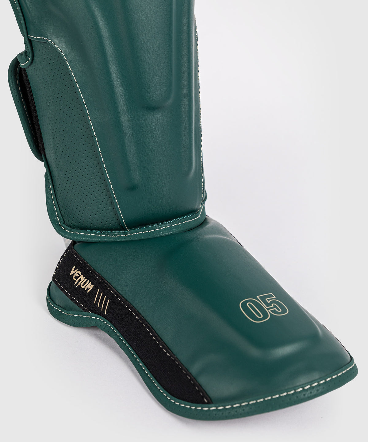 Venum Impact Evo Espinilleras - Verde Esmeralda