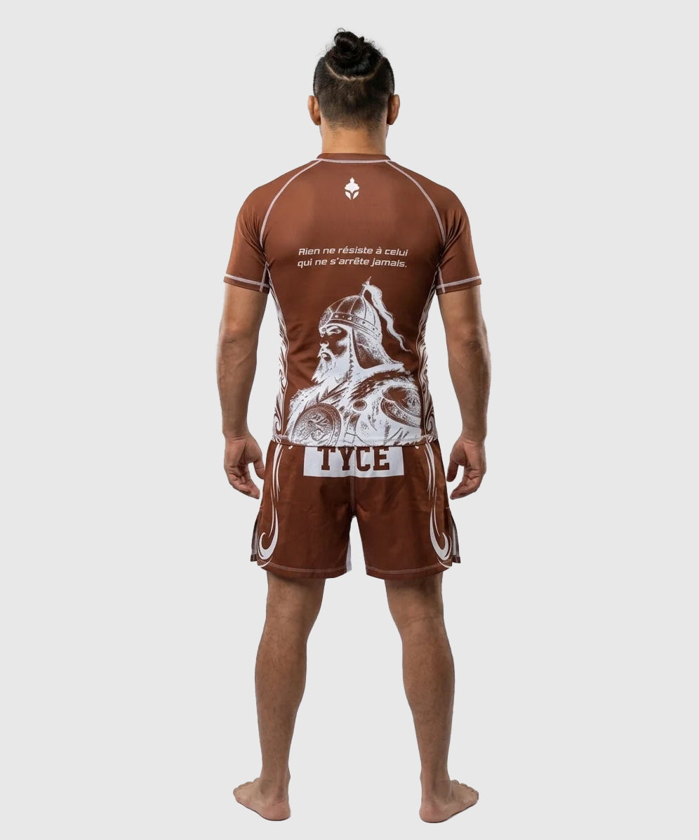 Short de combat TYCE CULTURE OF WAR Gengis Khan - Marron