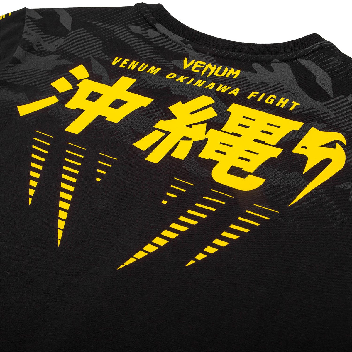Venum Okinawa 2.0 Kids T-Shirt - Schwarz/Gelb