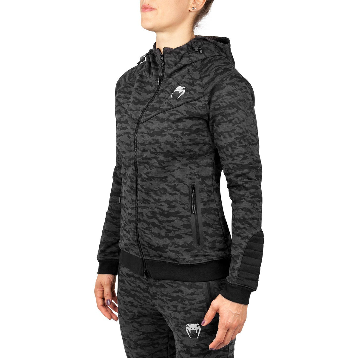 Venum Laser Kapuzenpullover - Für Frauen - Exklusiv - Camo Dunkel