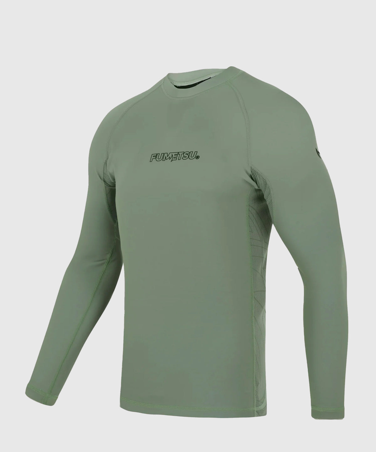 Fumetsu Icon Langarm-Rashguard - Oliv