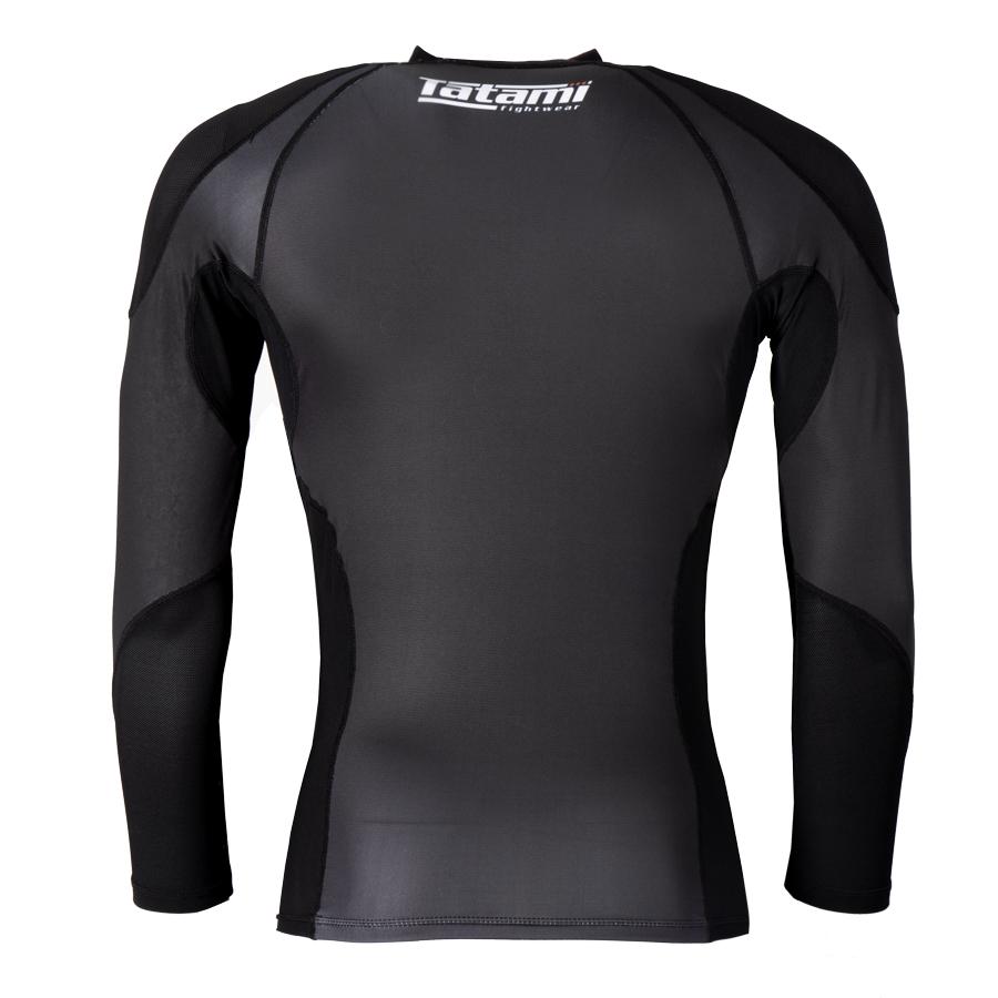Tatami Fightwear Technical Langarm-Rashguard - Schwarz