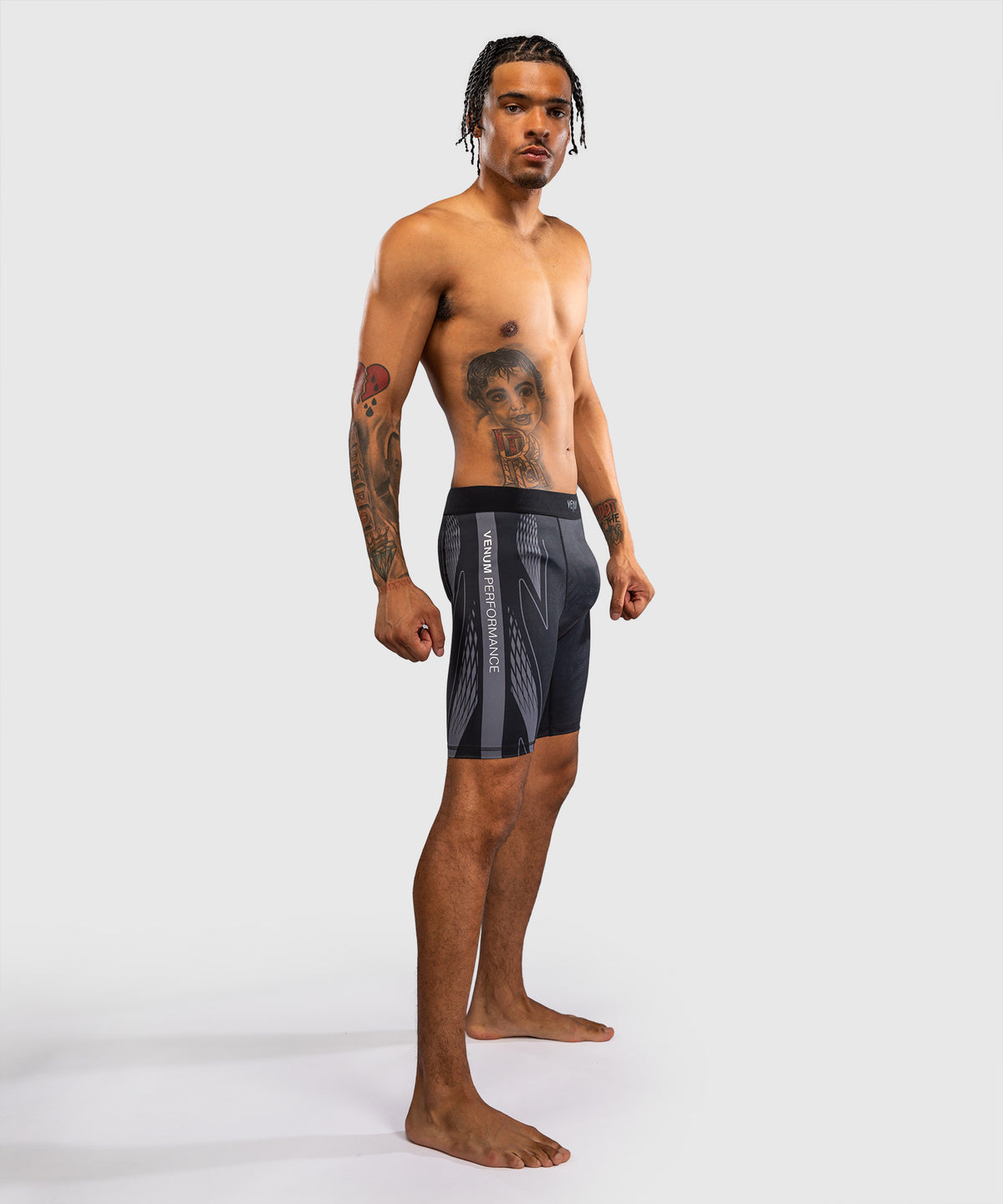 Venum Amazonia Reborn Kompressionsshorts - Schwarz/Grau