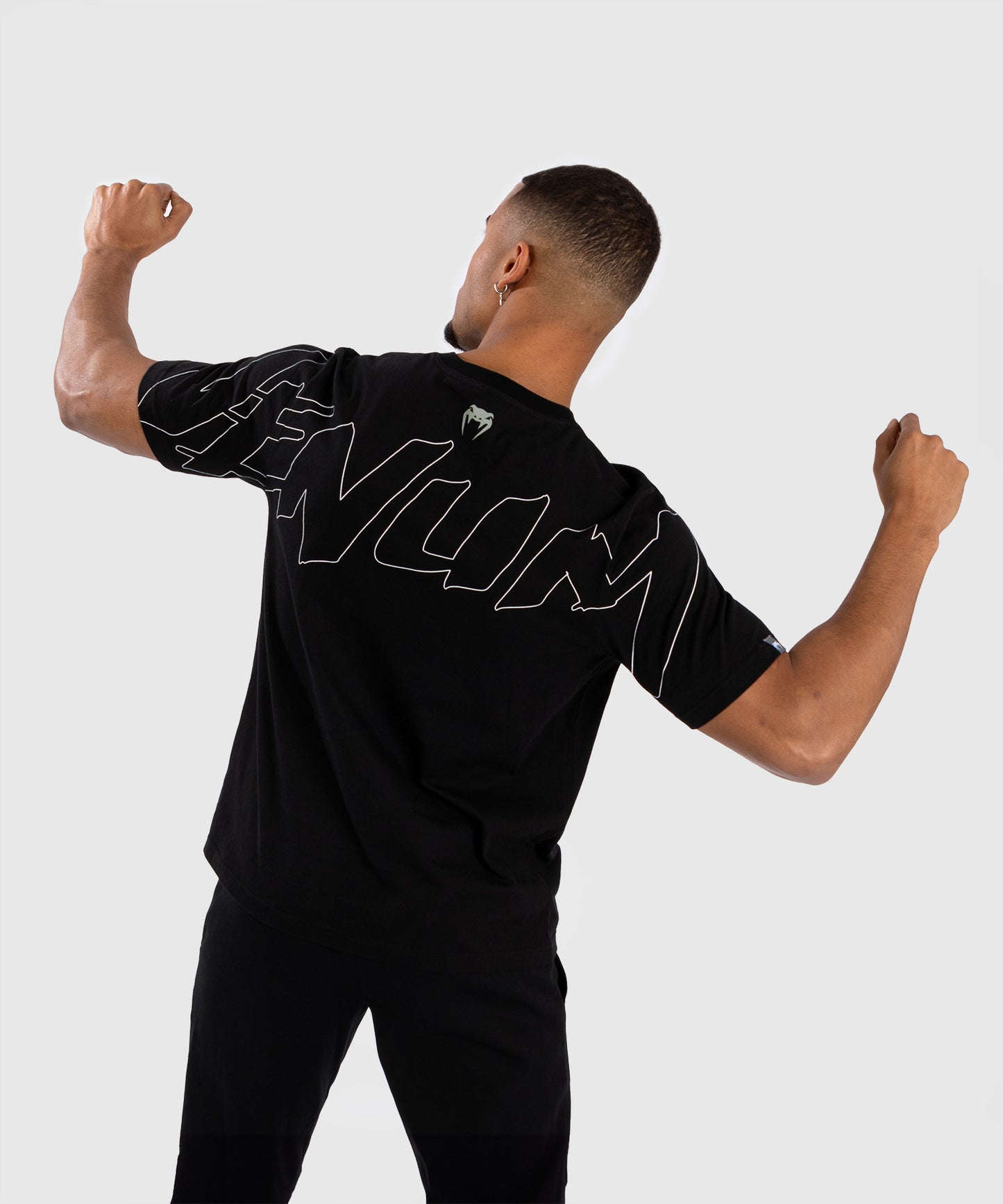T-Shirt Venum Snake Print - Noir