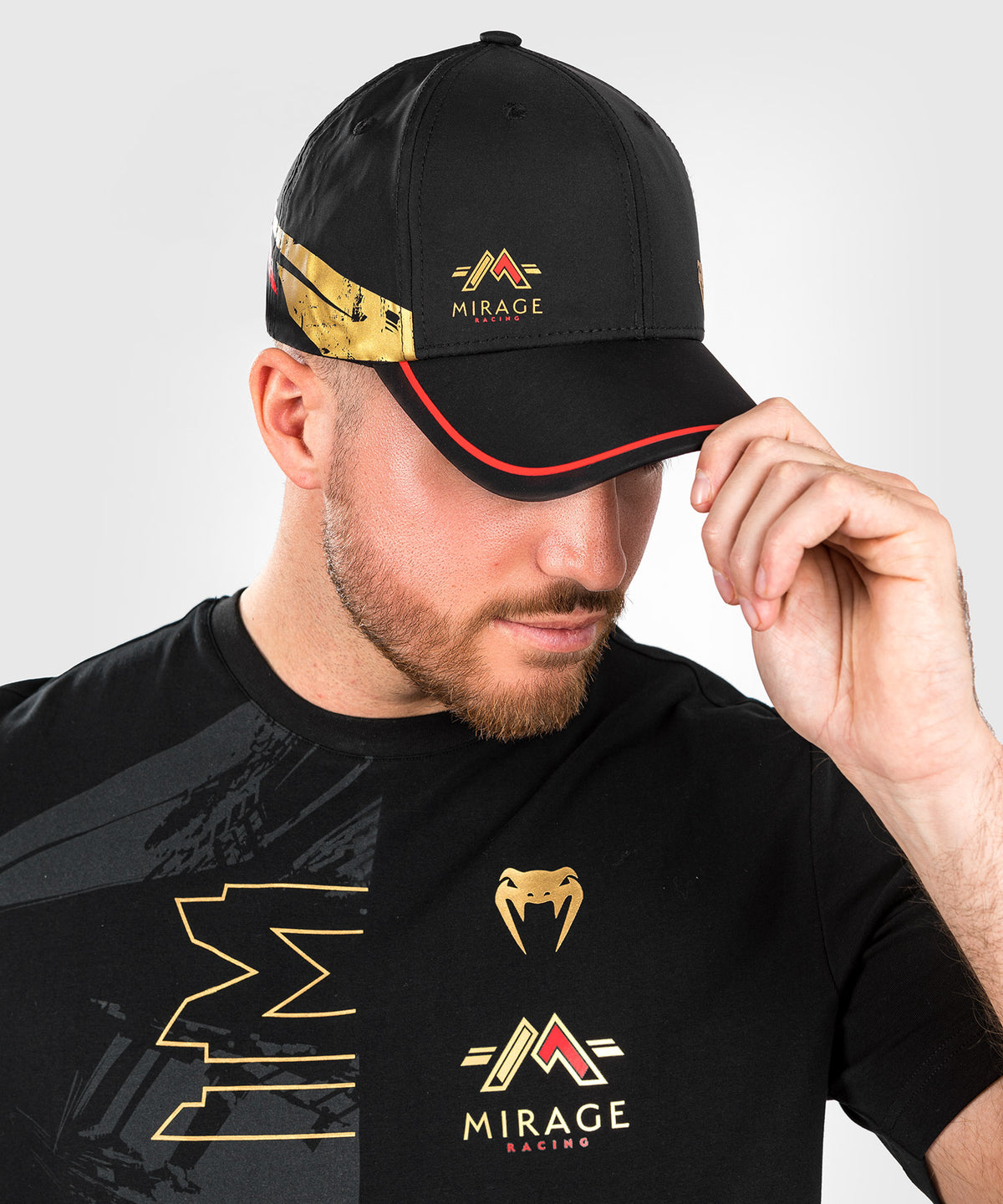 Venum x Mirage Baseballcap - Schwarz/Gold