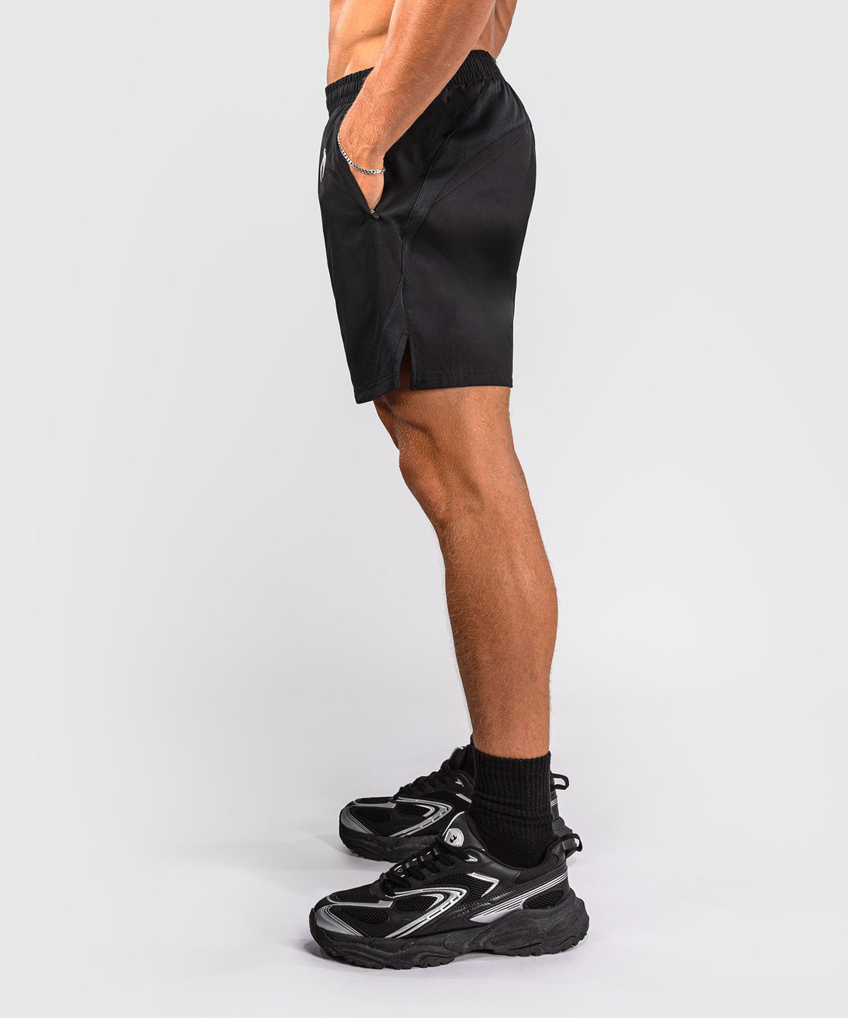 Venum G-Fit Scales Trainingsshorts – Schwarz/Anthrazitgrau