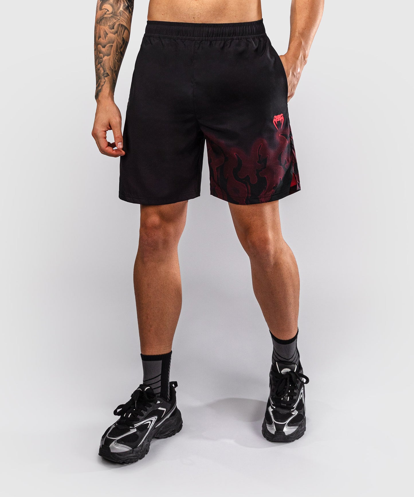 Venum Spectre Trainingsshorts – Schwarz/Rot