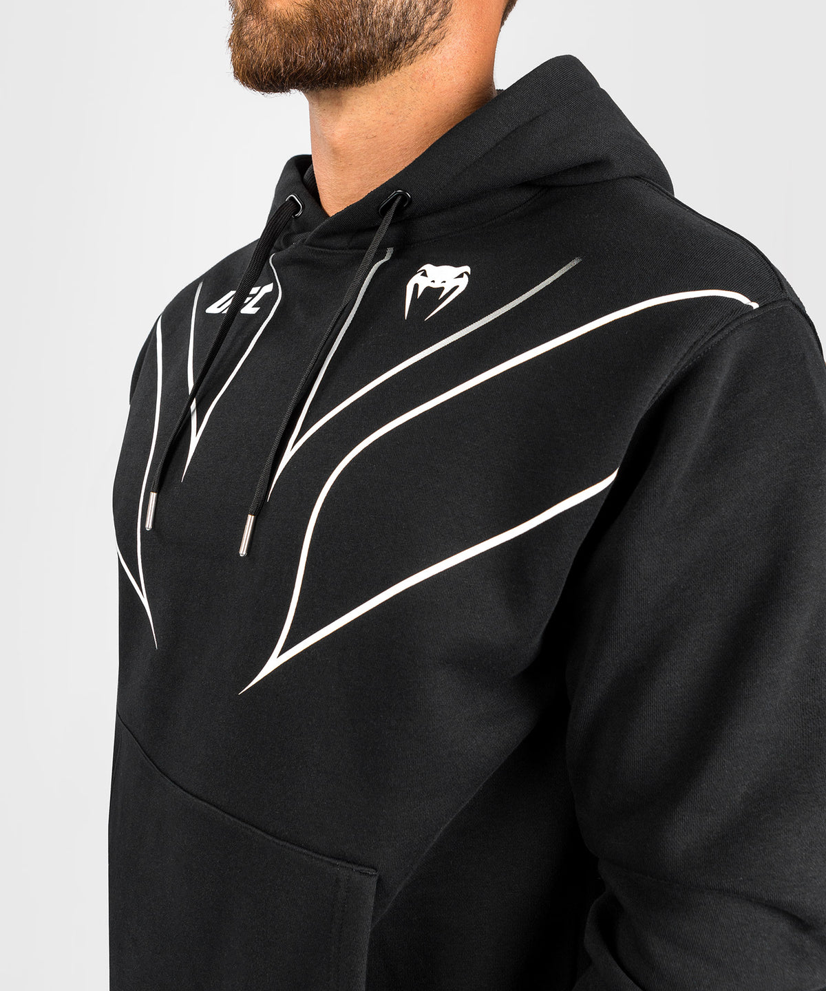 UFC Venum Fight Night 2.0 Replica Männer Hoodie - schwarz