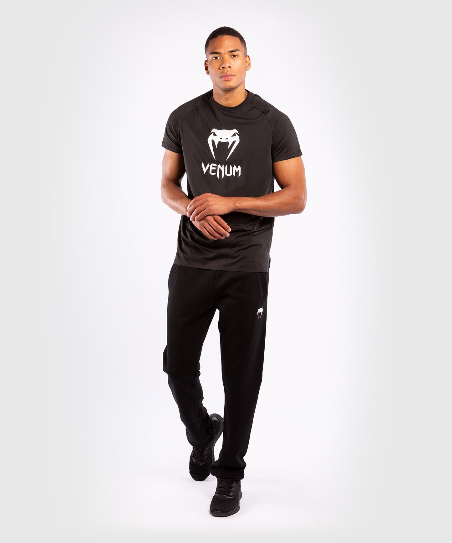 Pantalon de Jogging Venum Classic – Noir/Blanc