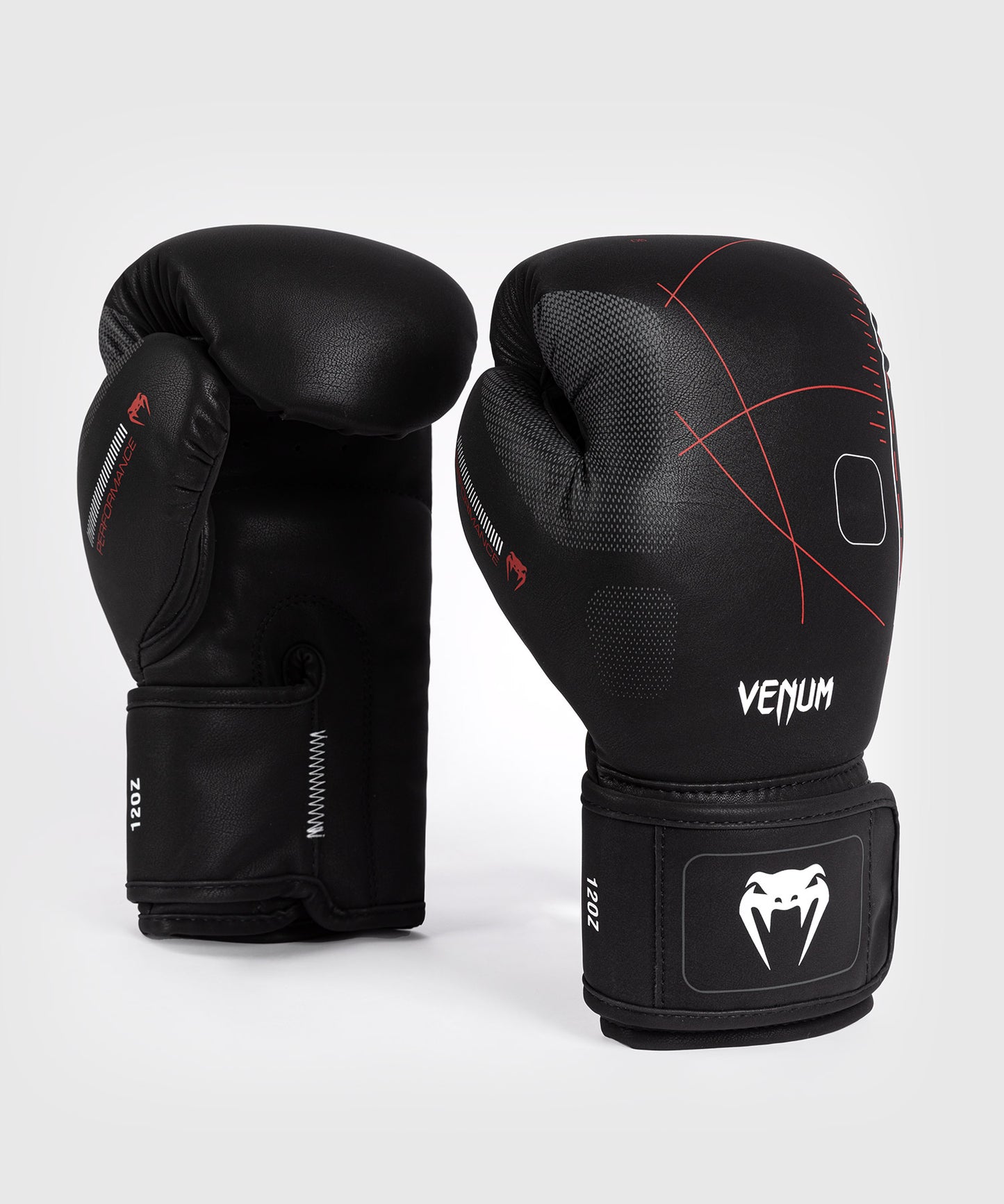 Gants de Boxe Venum Tactical XT- Noir/Rouge Feu