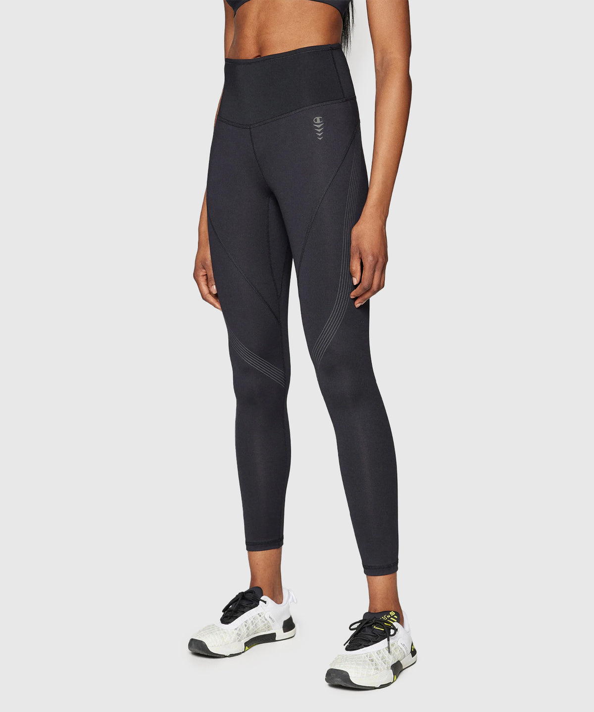 Champion At Athletic Leggings – Schwarz/Weiß