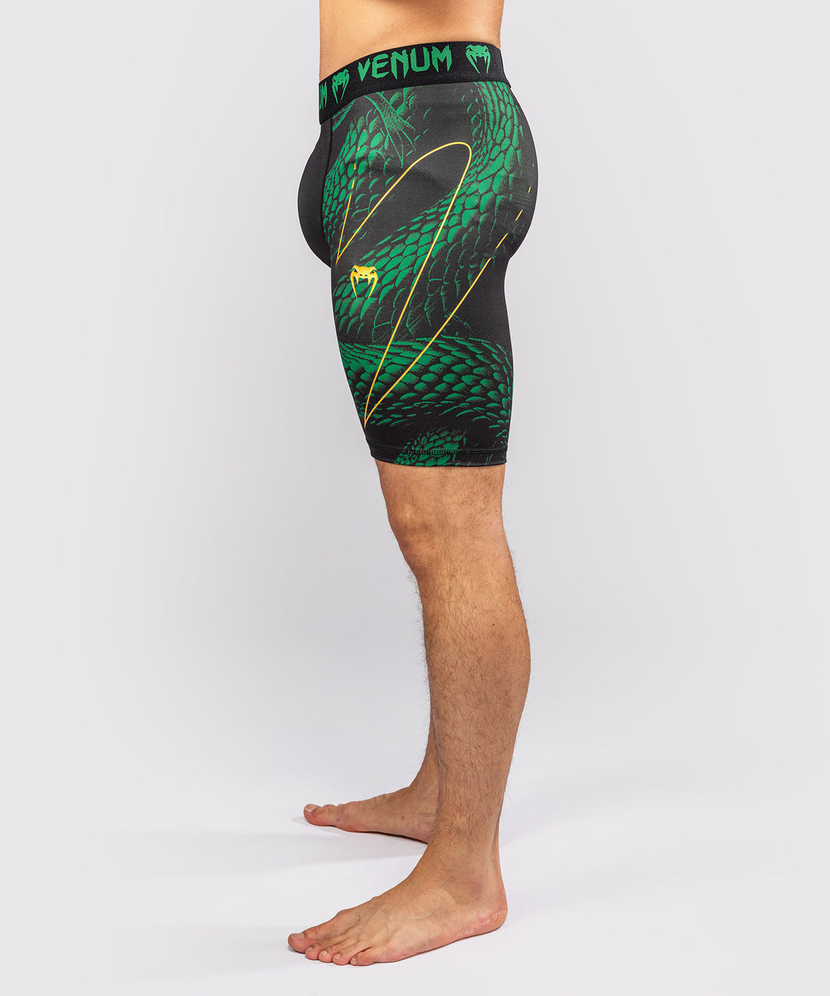 Venum Matupa Kompressionsshort - Schwarz/Grün/Gold