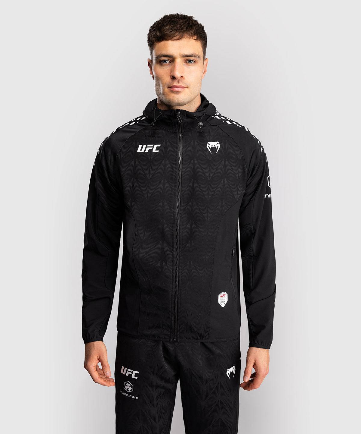UFC Zenith by Venum Authentic Fight Night Kapuzenjacke Herren - Schwarz