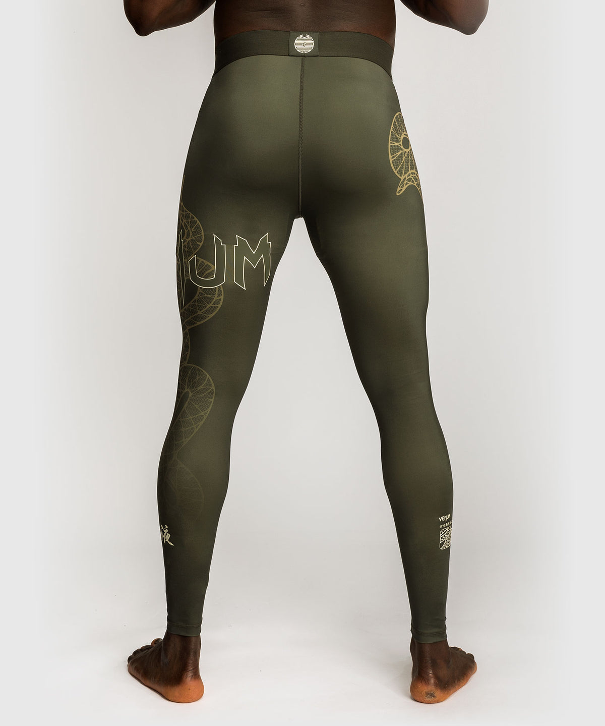 Venum Serpenti Pantaloni Compressivi – Kaki/Bronzo/Ivory