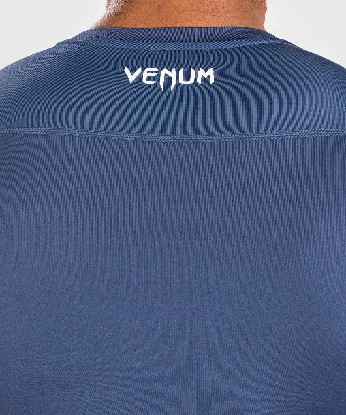 Venum Attack Rashguard a Maniche Corte da Uomo - Blu navy